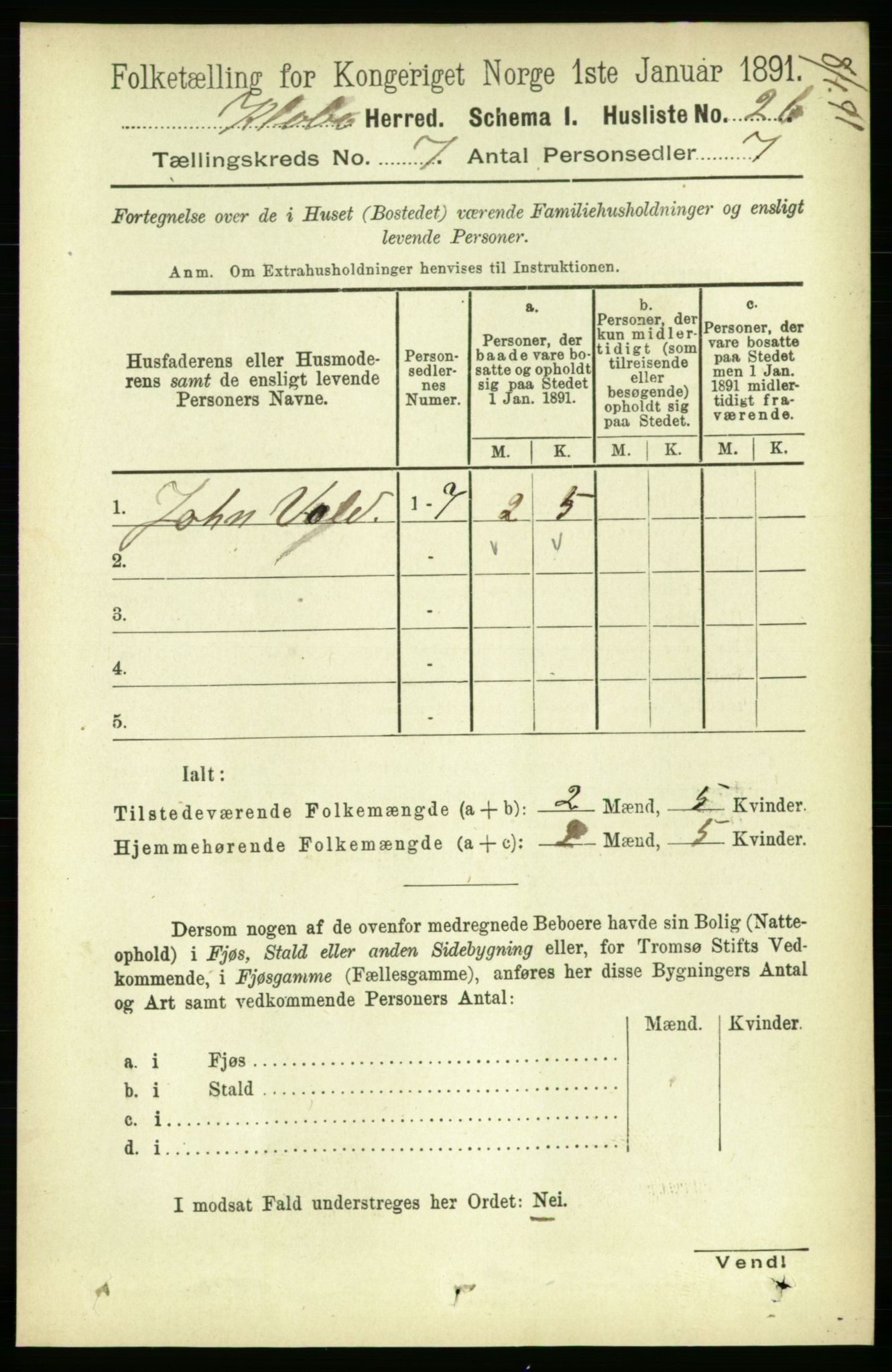 RA, 1891 census for 1662 Klæbu, 1891, p. 1349