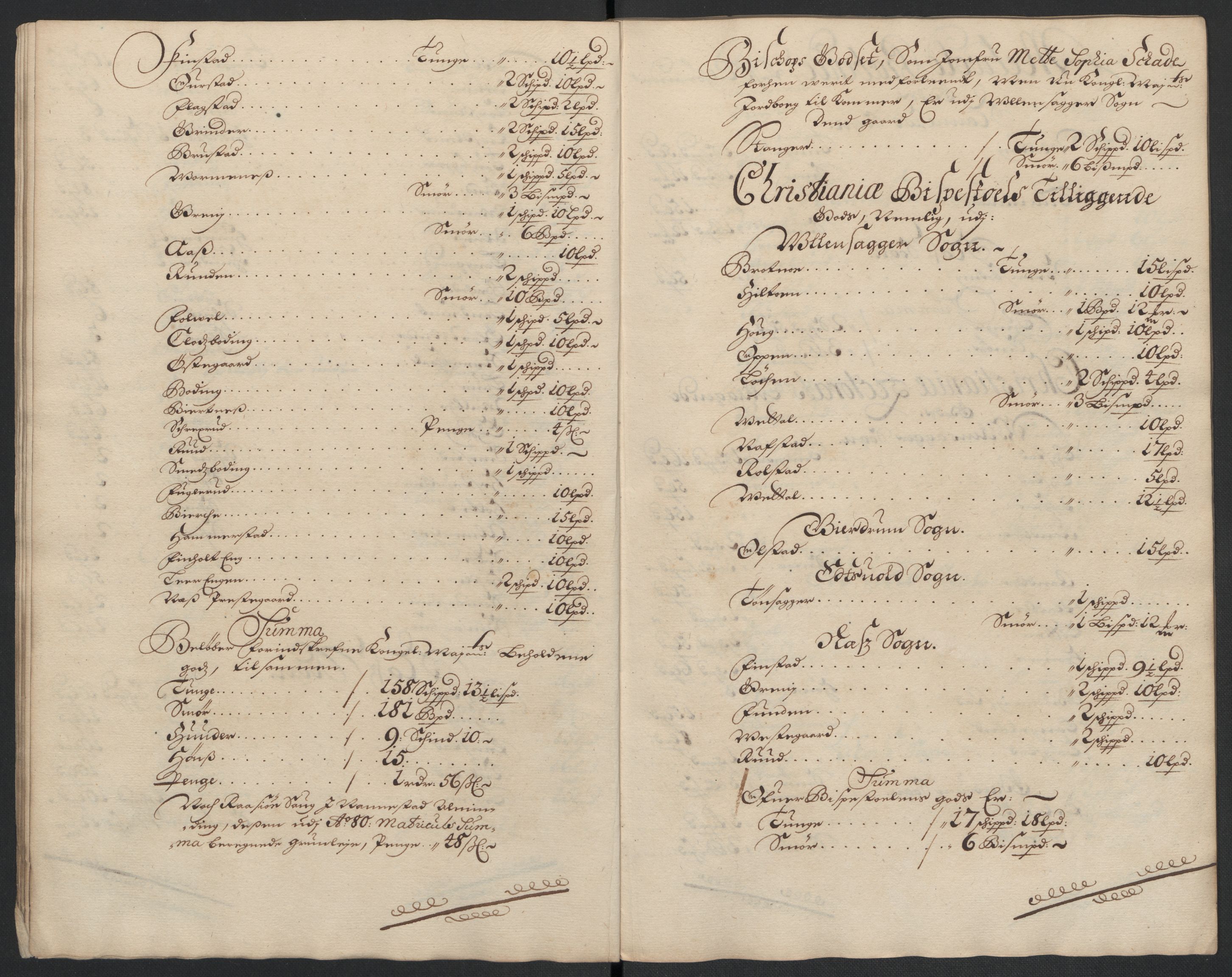 Rentekammeret inntil 1814, Reviderte regnskaper, Fogderegnskap, AV/RA-EA-4092/R12/L0709: Fogderegnskap Øvre Romerike, 1697, p. 238