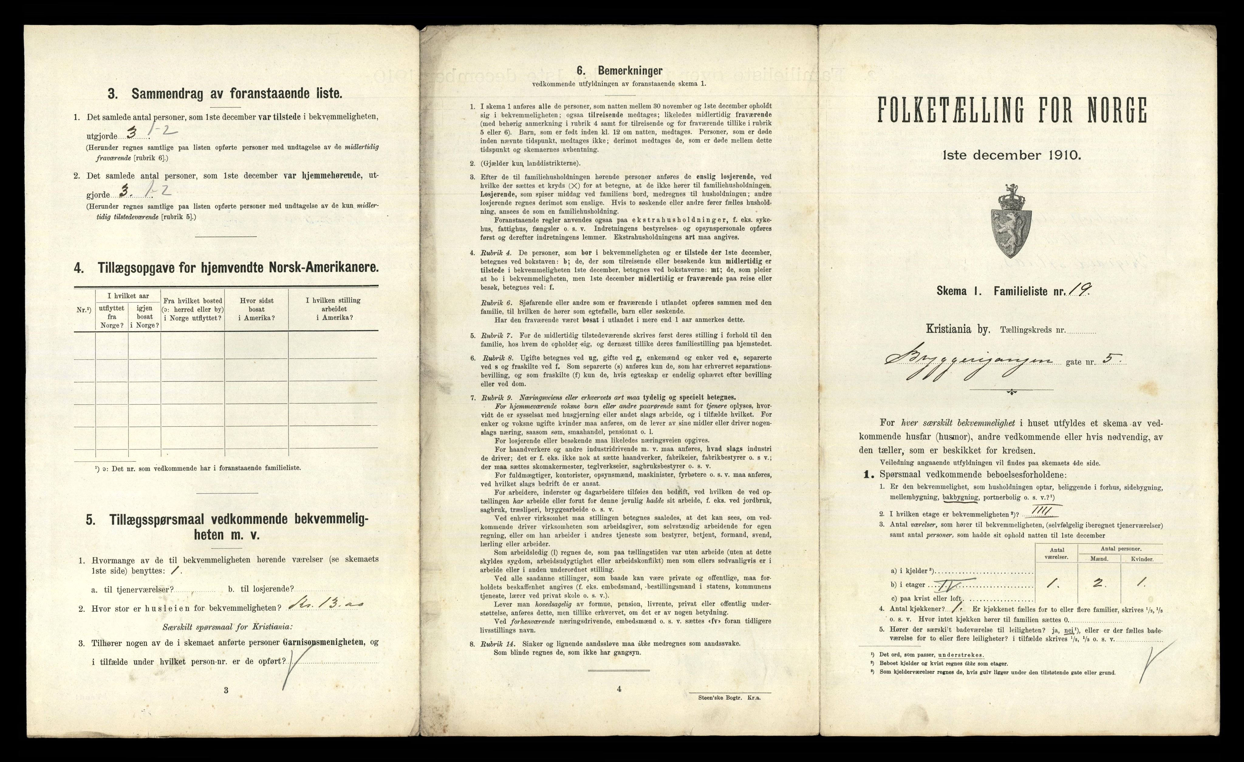 RA, 1910 census for Kristiania, 1910, p. 10863