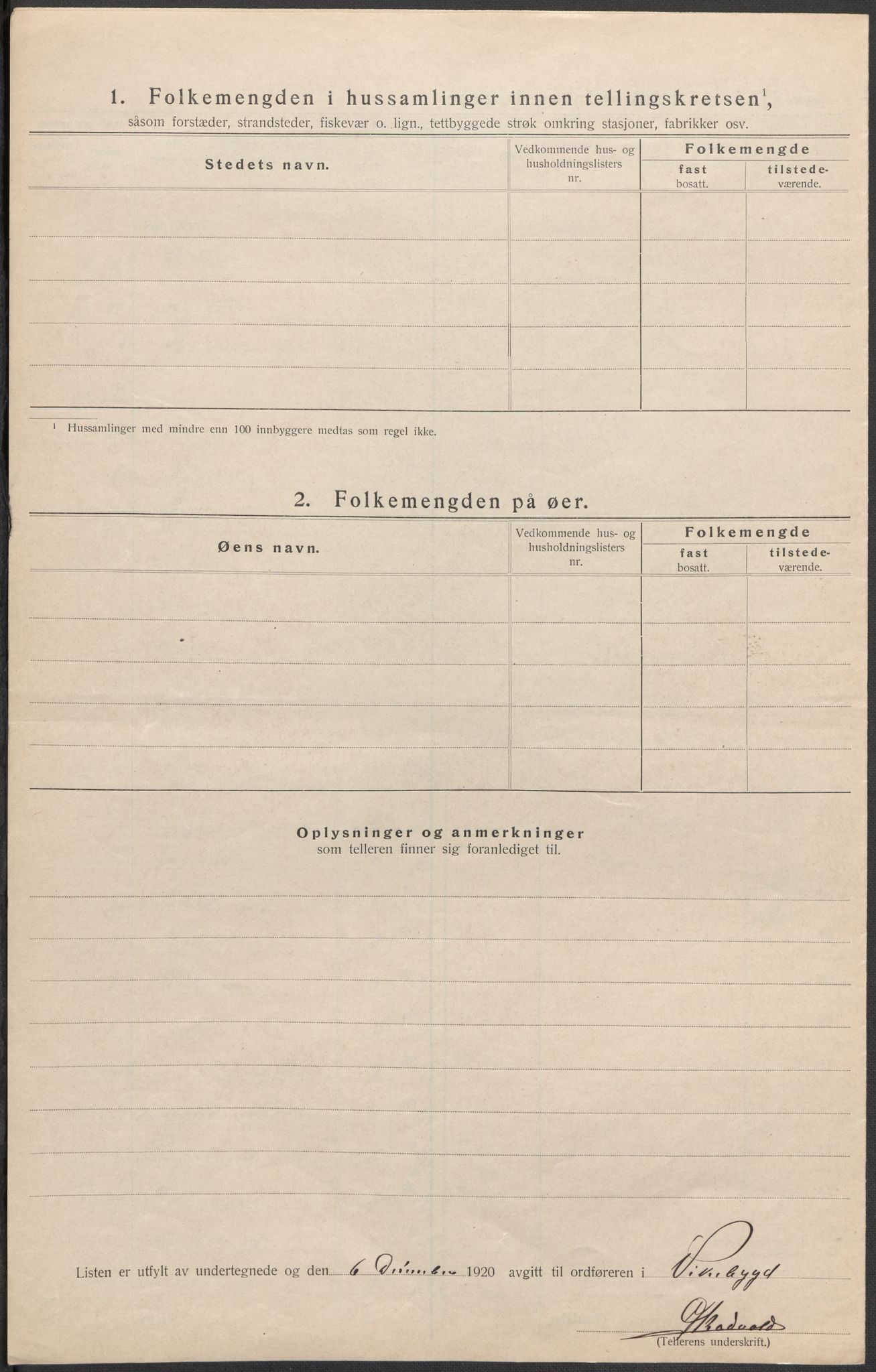 SAB, 1920 census for Vikebygd, 1920, p. 14