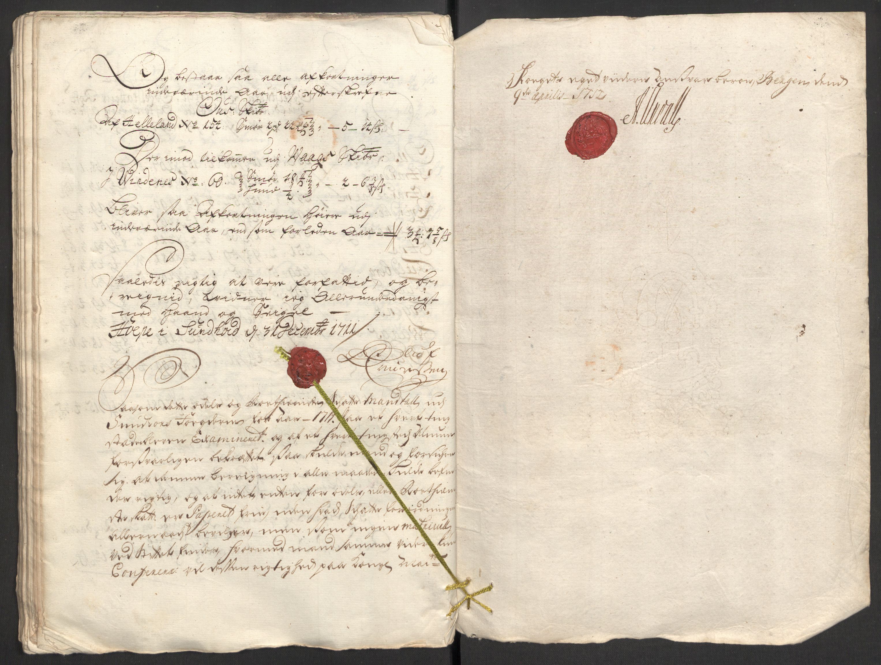 Rentekammeret inntil 1814, Reviderte regnskaper, Fogderegnskap, AV/RA-EA-4092/R48/L2987: Fogderegnskap Sunnhordland og Hardanger, 1711, p. 142