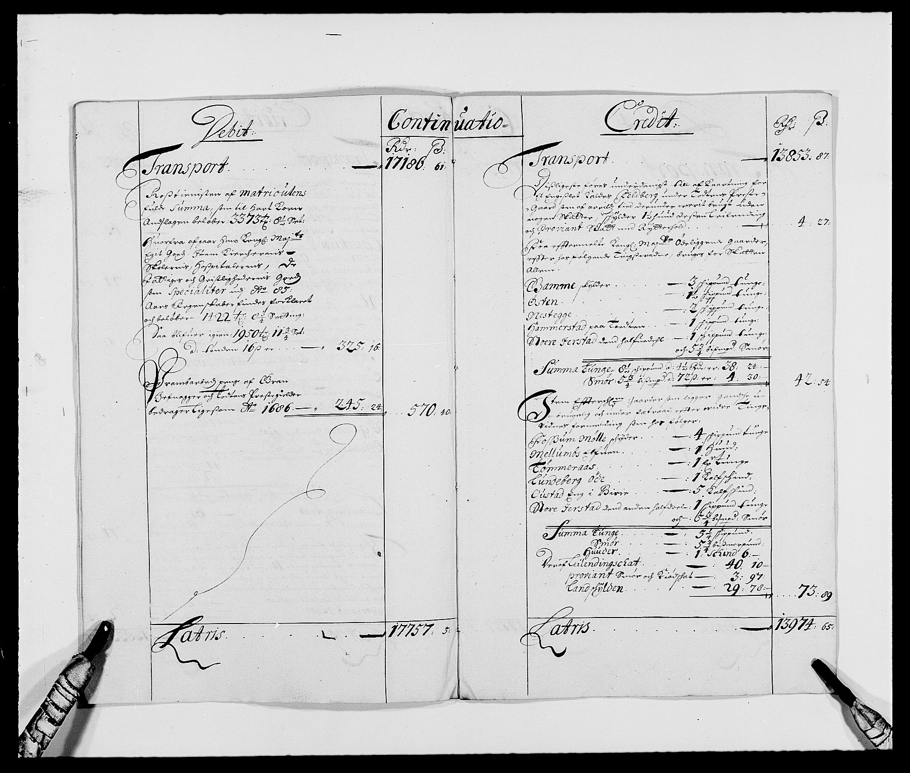 Rentekammeret inntil 1814, Reviderte regnskaper, Fogderegnskap, AV/RA-EA-4092/R18/L1286: Fogderegnskap Hadeland, Toten og Valdres, 1687, p. 6