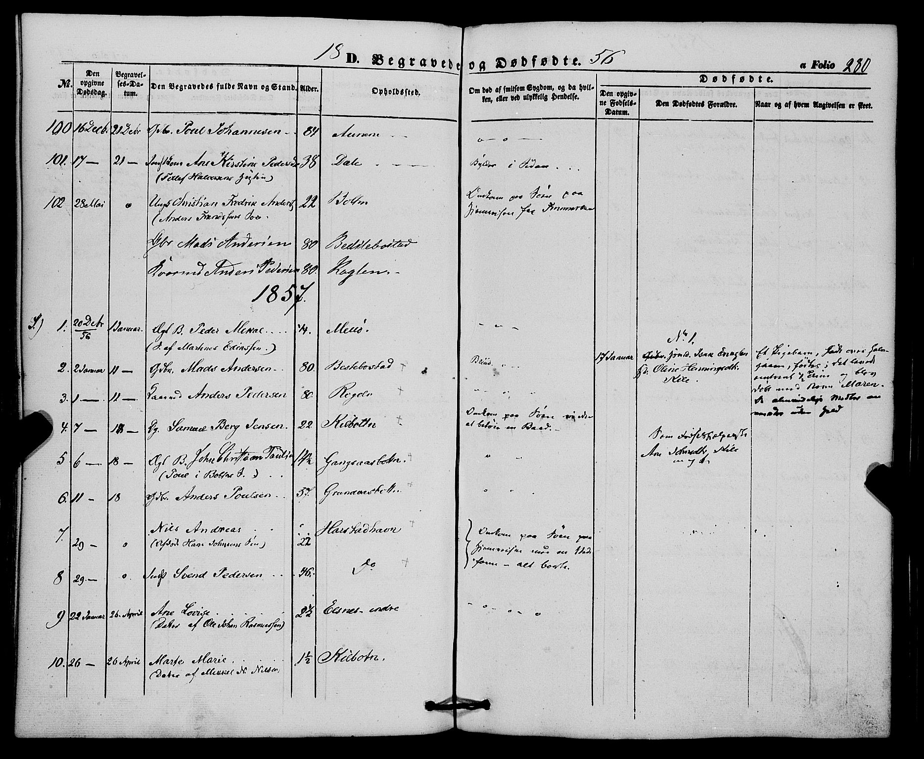 Trondenes sokneprestkontor, SATØ/S-1319/H/Ha/L0011kirke: Parish register (official) no. 11, 1853-1862, p. 280