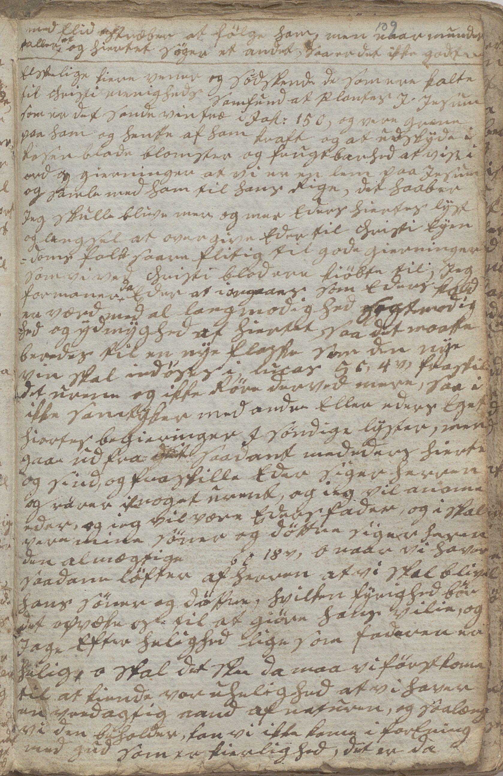 Heggtveitsamlingen, TMF/A-1007/H/L0046/0007: Brev, kopibøker, prekener, manus etc.  / "Fossem" - Kopibok. Sanger og brev, 1800-1802, p. 109