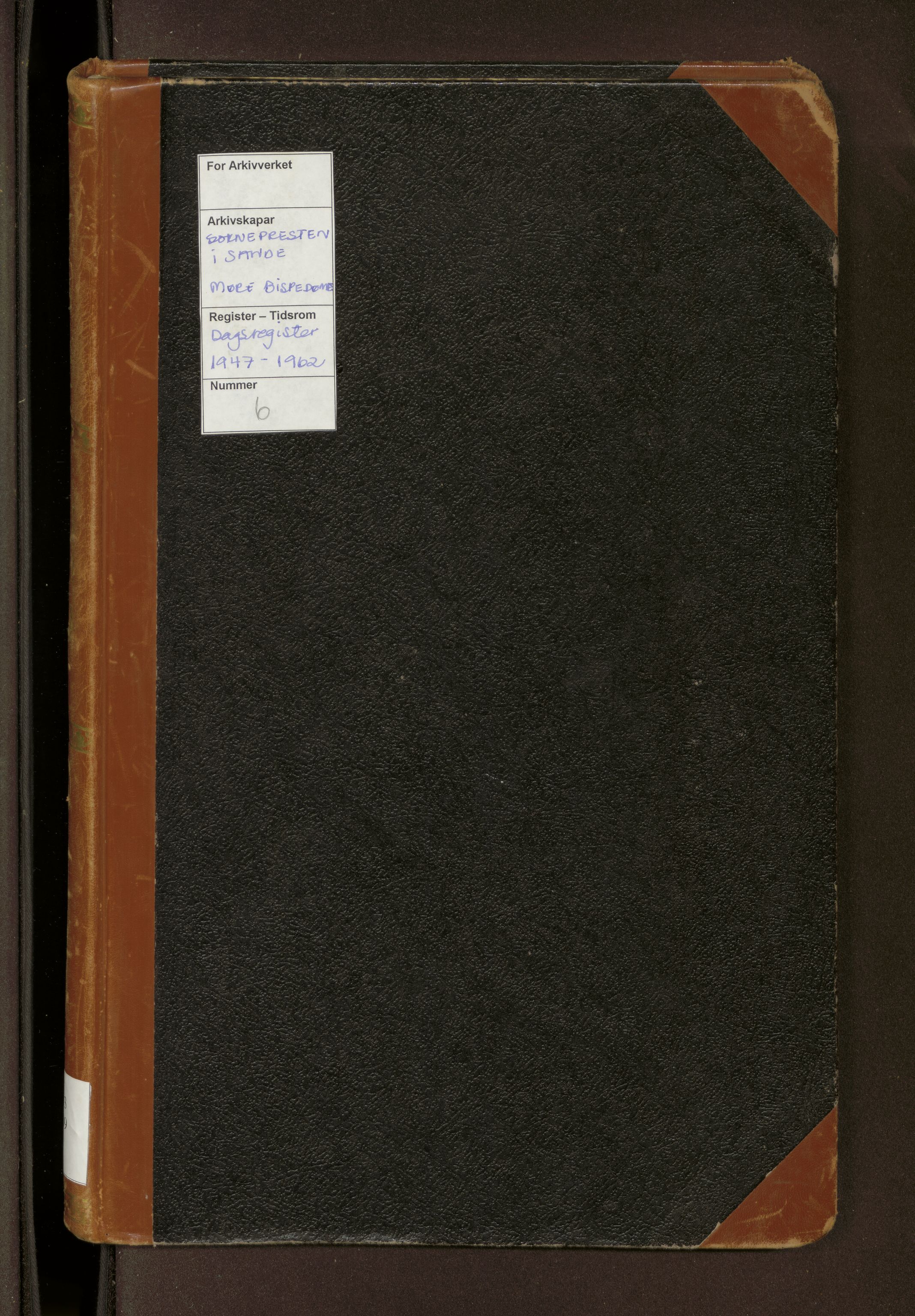 Ministerialprotokoller, klokkerbøker og fødselsregistre - Møre og Romsdal, SAT/A-1454/503/L0041: Diary records no. 503---, 1947-1962