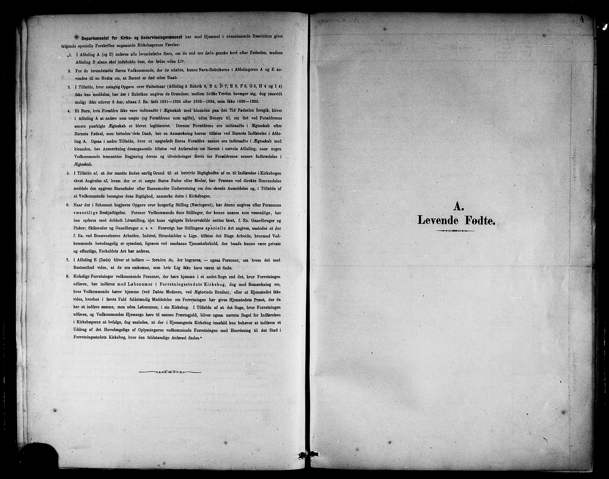 Kvam sokneprestembete, SAB/A-76201/H/Hab: Parish register (copy) no. C 3, 1881-1905, p. 4