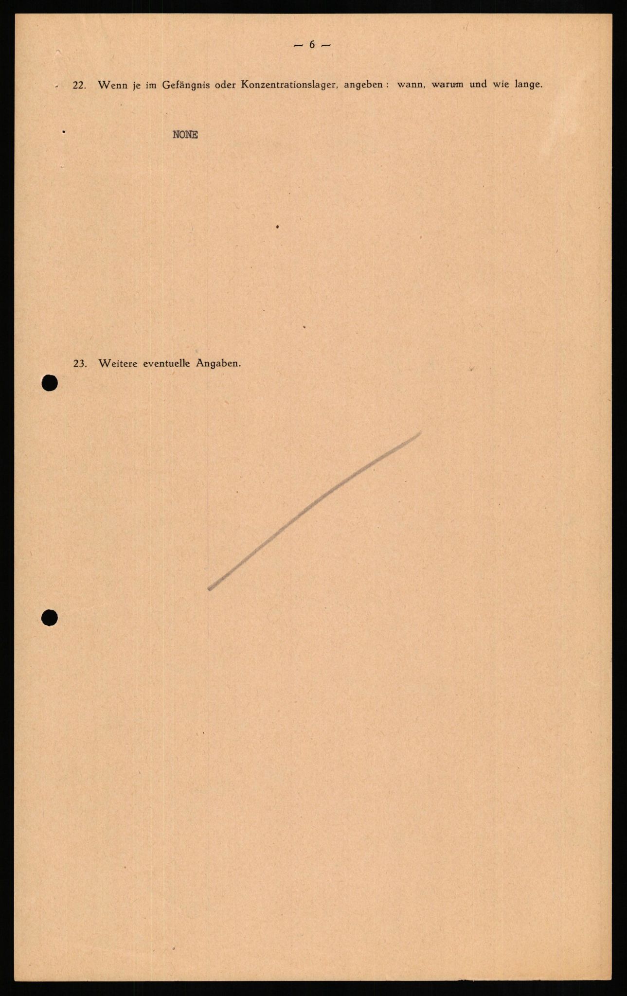 Forsvaret, Forsvarets overkommando II, AV/RA-RAFA-3915/D/Db/L0016: CI Questionaires. Tyske okkupasjonsstyrker i Norge. Tyskere., 1945-1946, p. 697