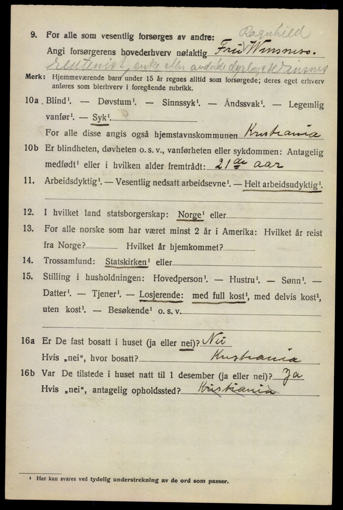 SAO, 1920 census for Enebakk, 1920, p. 6102