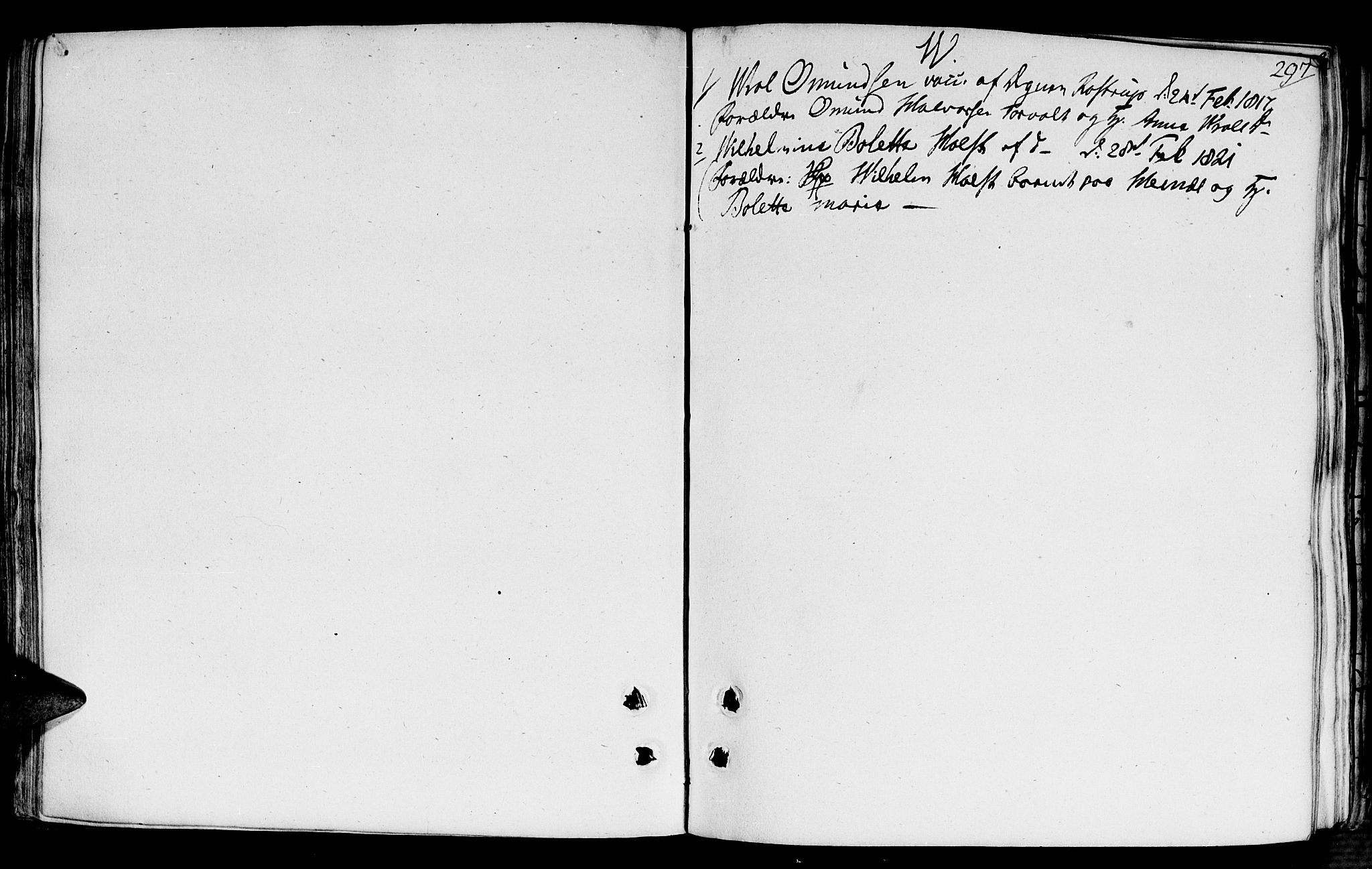 Fjære sokneprestkontor, AV/SAK-1111-0011/F/Fb/L0006: Parish register (copy) no. B 6, 1803-1817, p. 297