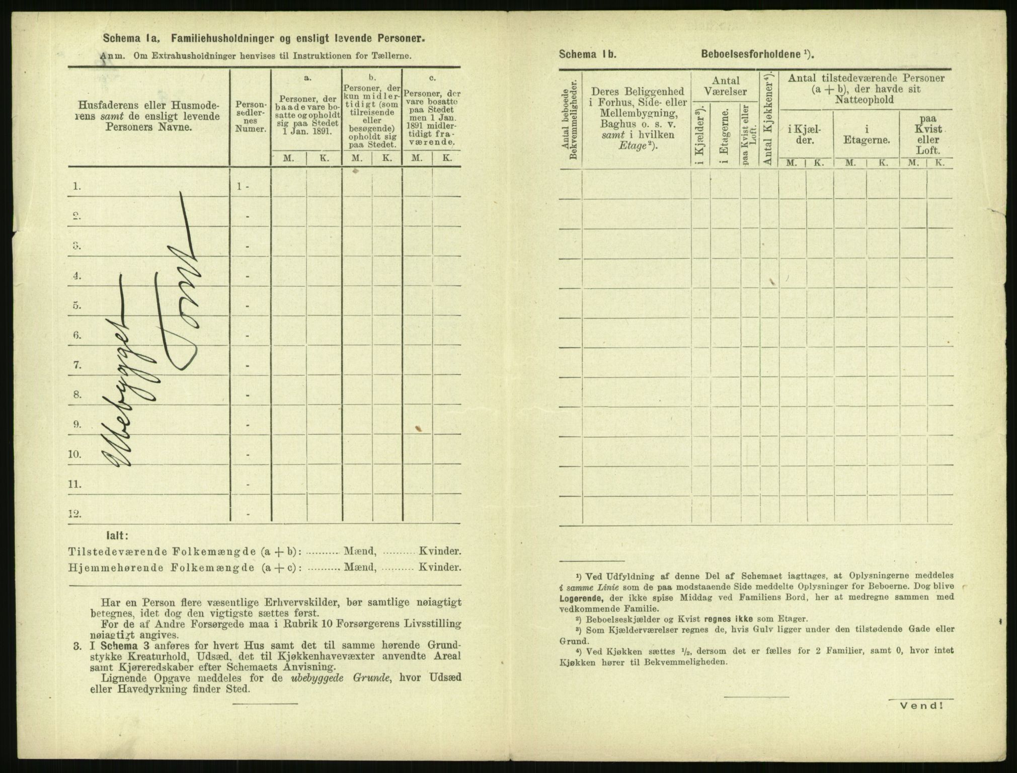 RA, 1891 census for 0301 Kristiania, 1891, p. 46285