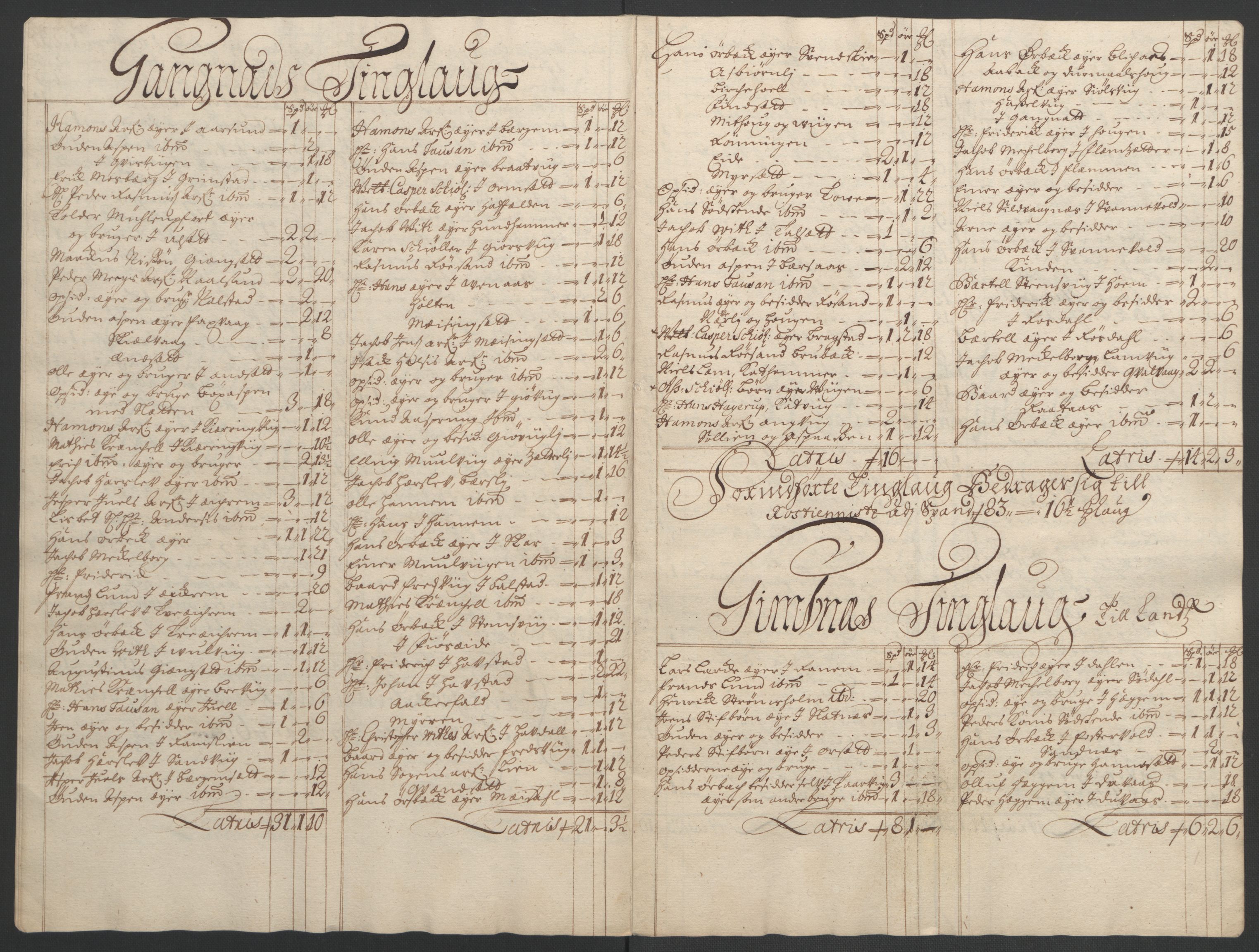 Rentekammeret inntil 1814, Reviderte regnskaper, Fogderegnskap, AV/RA-EA-4092/R56/L3735: Fogderegnskap Nordmøre, 1692-1693, p. 357