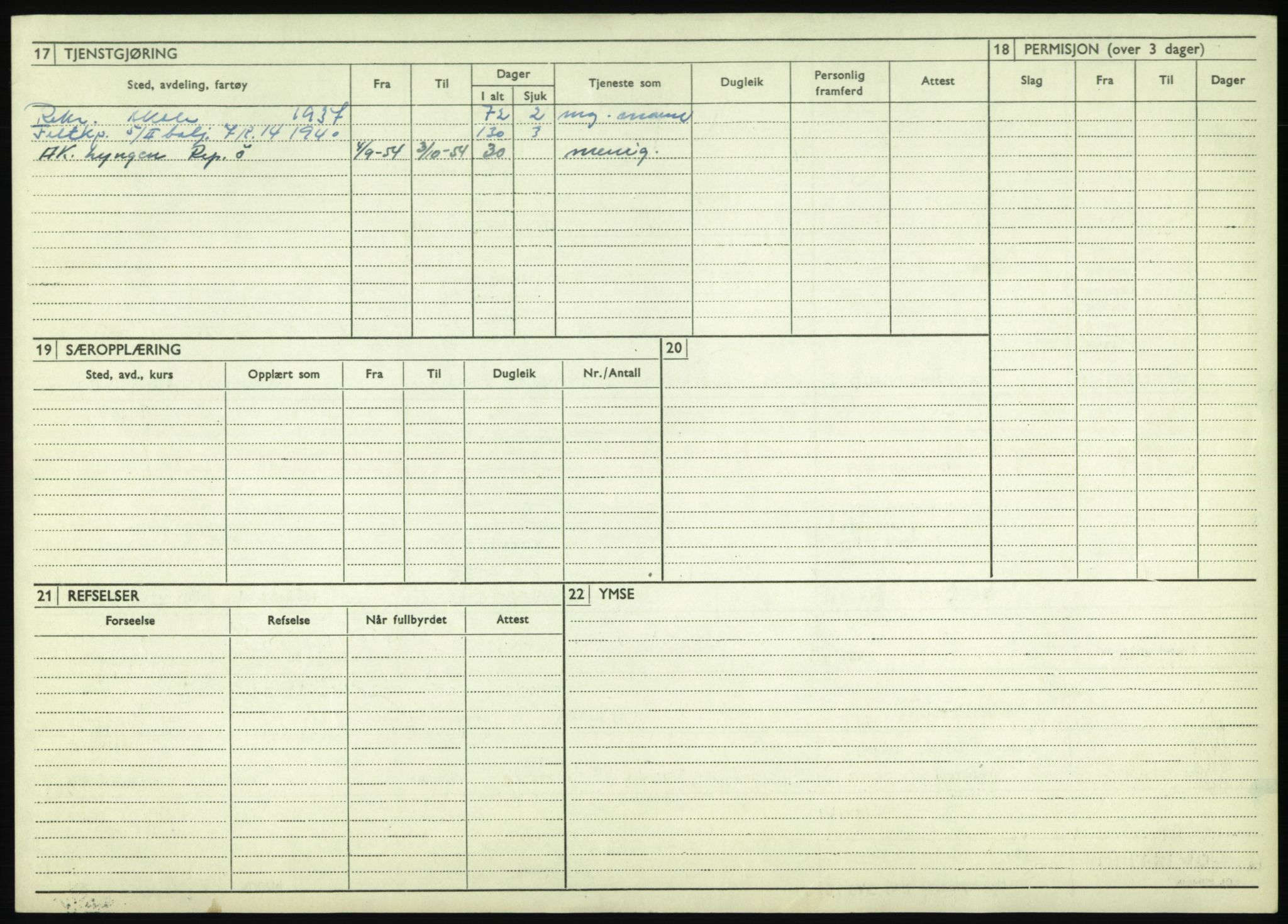 Forsvaret, Troms infanteriregiment nr. 16, AV/RA-RAFA-3146/P/Pa/L0021: Rulleblad for regimentets menige mannskaper, årsklasse 1937, 1937, p. 728