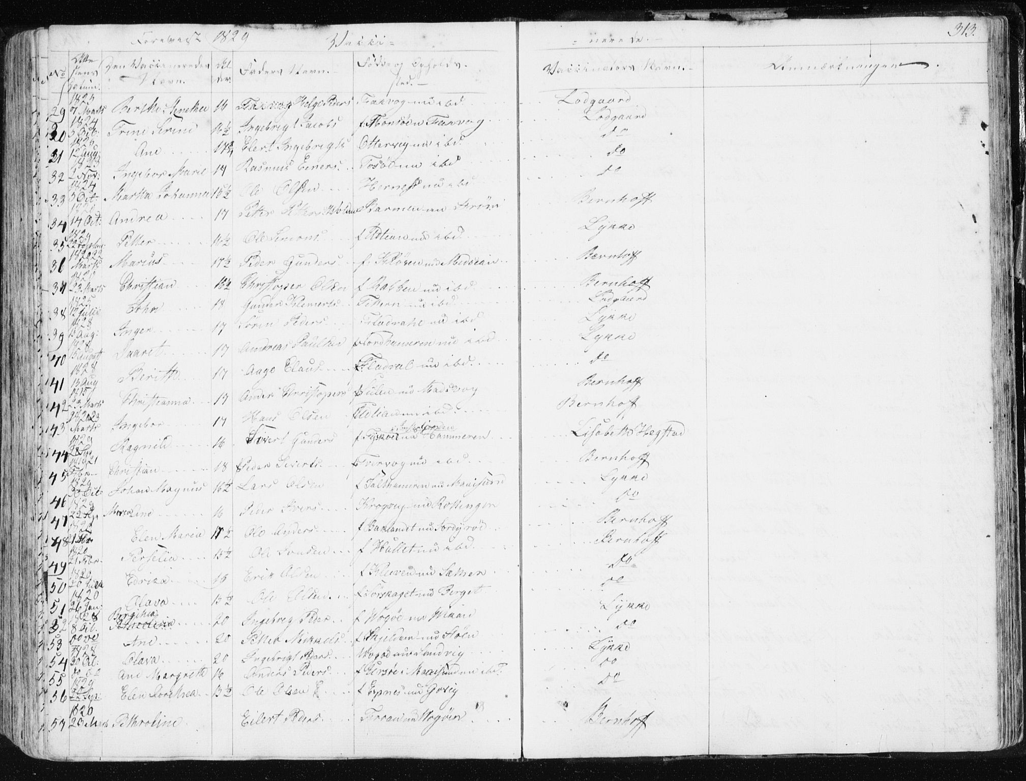 Ministerialprotokoller, klokkerbøker og fødselsregistre - Sør-Trøndelag, SAT/A-1456/634/L0528: Parish register (official) no. 634A04, 1827-1842, p. 313