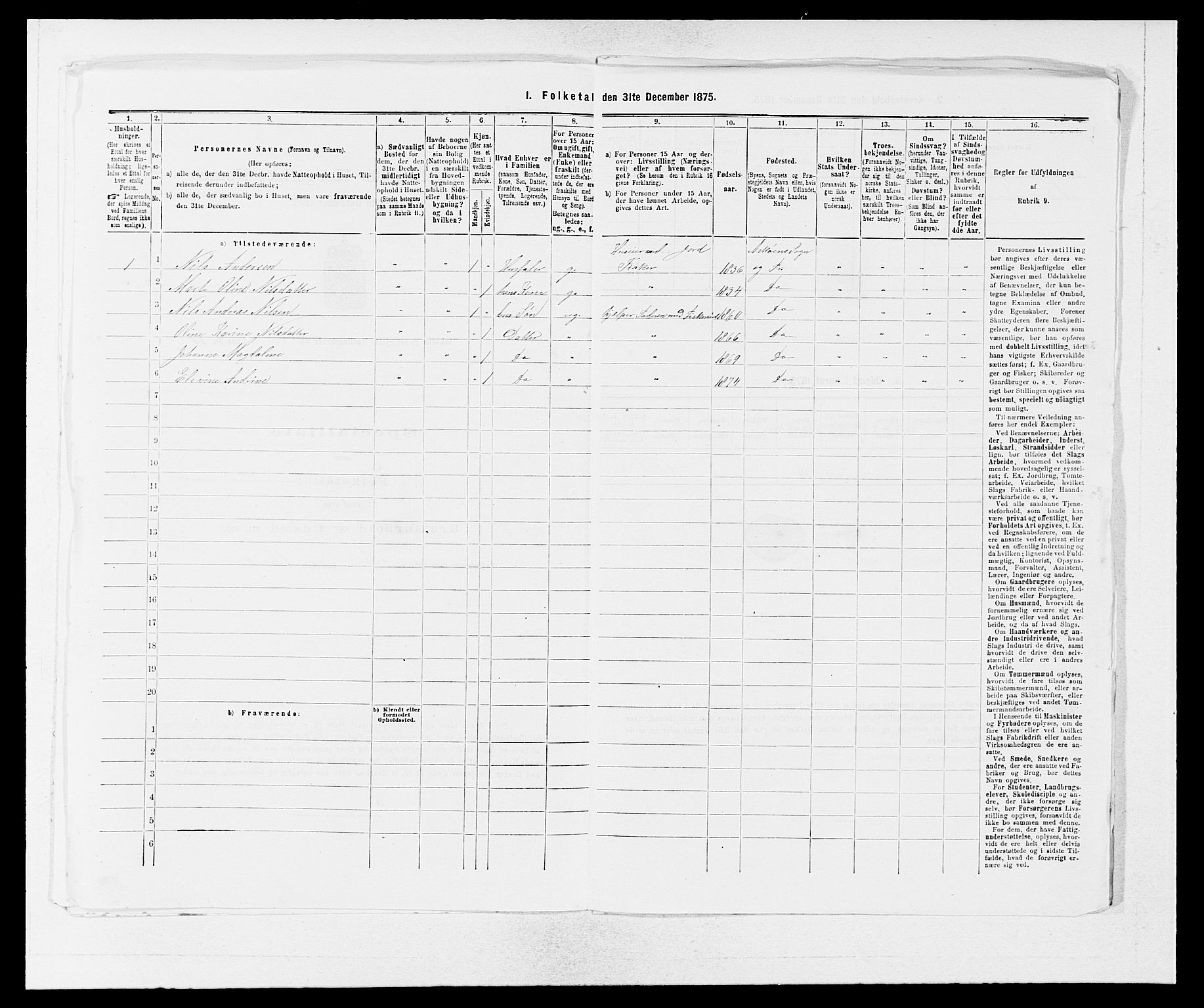 SAB, 1875 census for 1247P Askøy, 1875, p. 1387