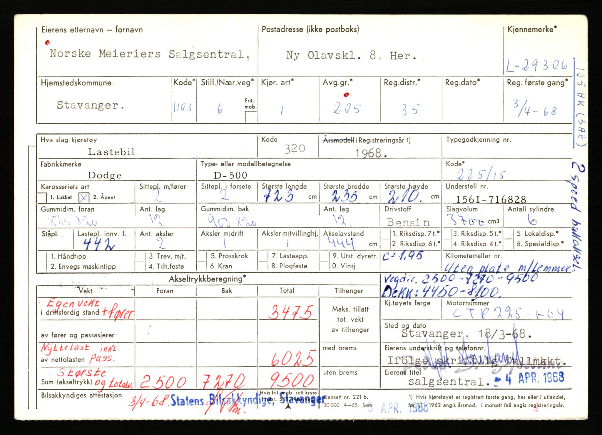 Stavanger trafikkstasjon, AV/SAST-A-101942/0/F/L0048: L-29100 - L-29899, 1930-1971, p. 549