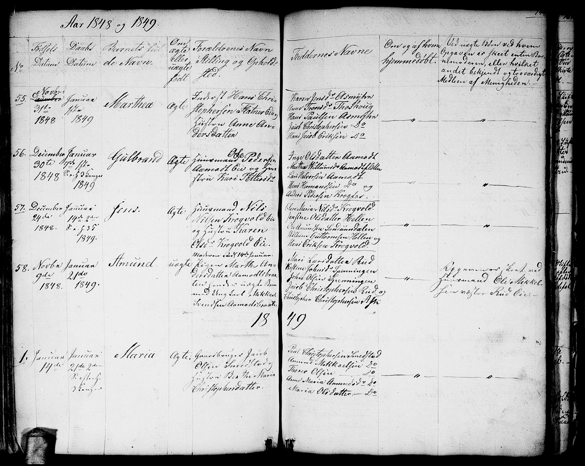 Gjerdrum prestekontor Kirkebøker, SAO/A-10412b/G/Ga/L0002: Parish register (copy) no. I 2, 1836-1850, p. 144