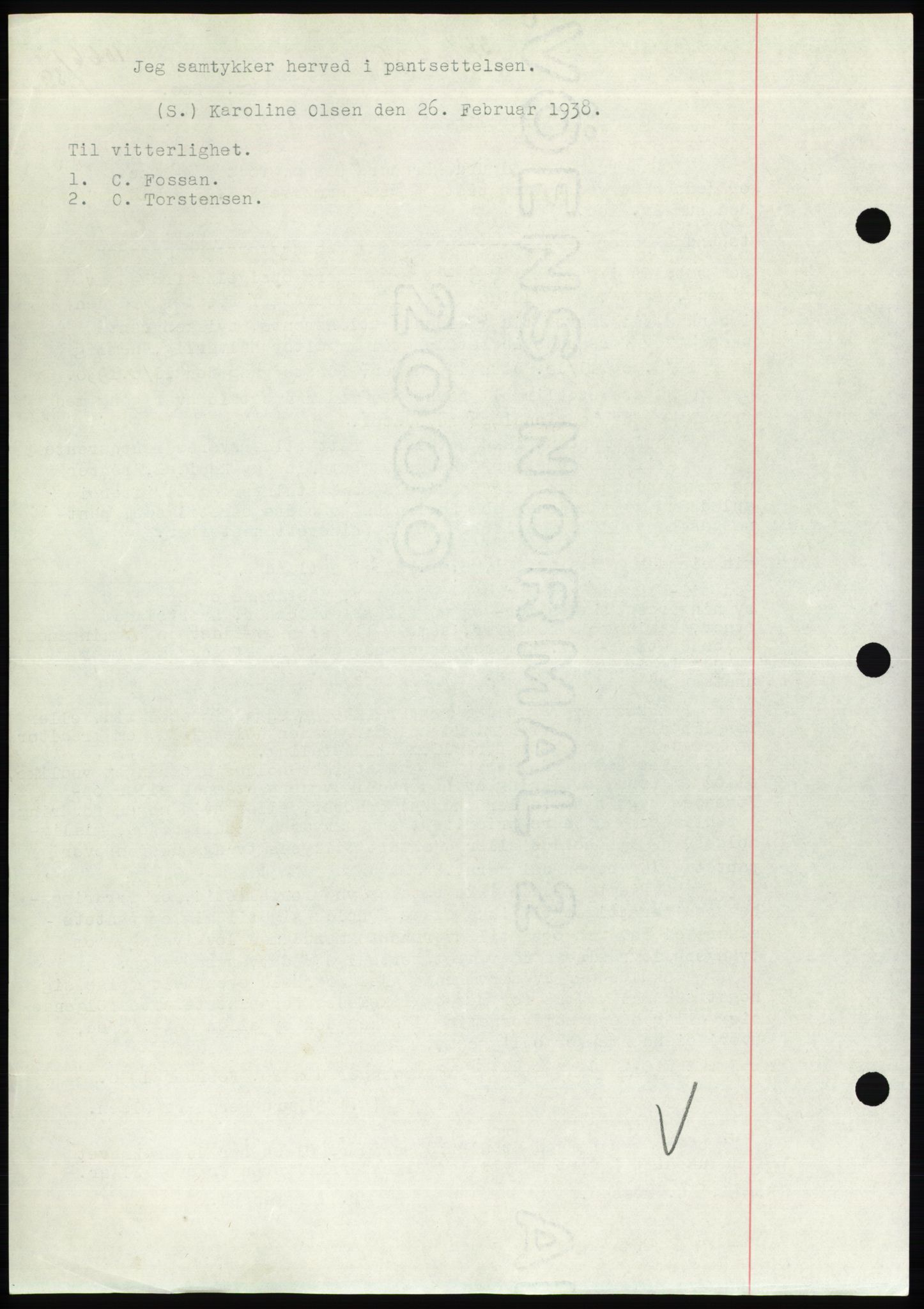 Jæren sorenskriveri, SAST/A-100310/03/G/Gba/L0070: Mortgage book, 1938-1938, Diary no: : 1066/1938