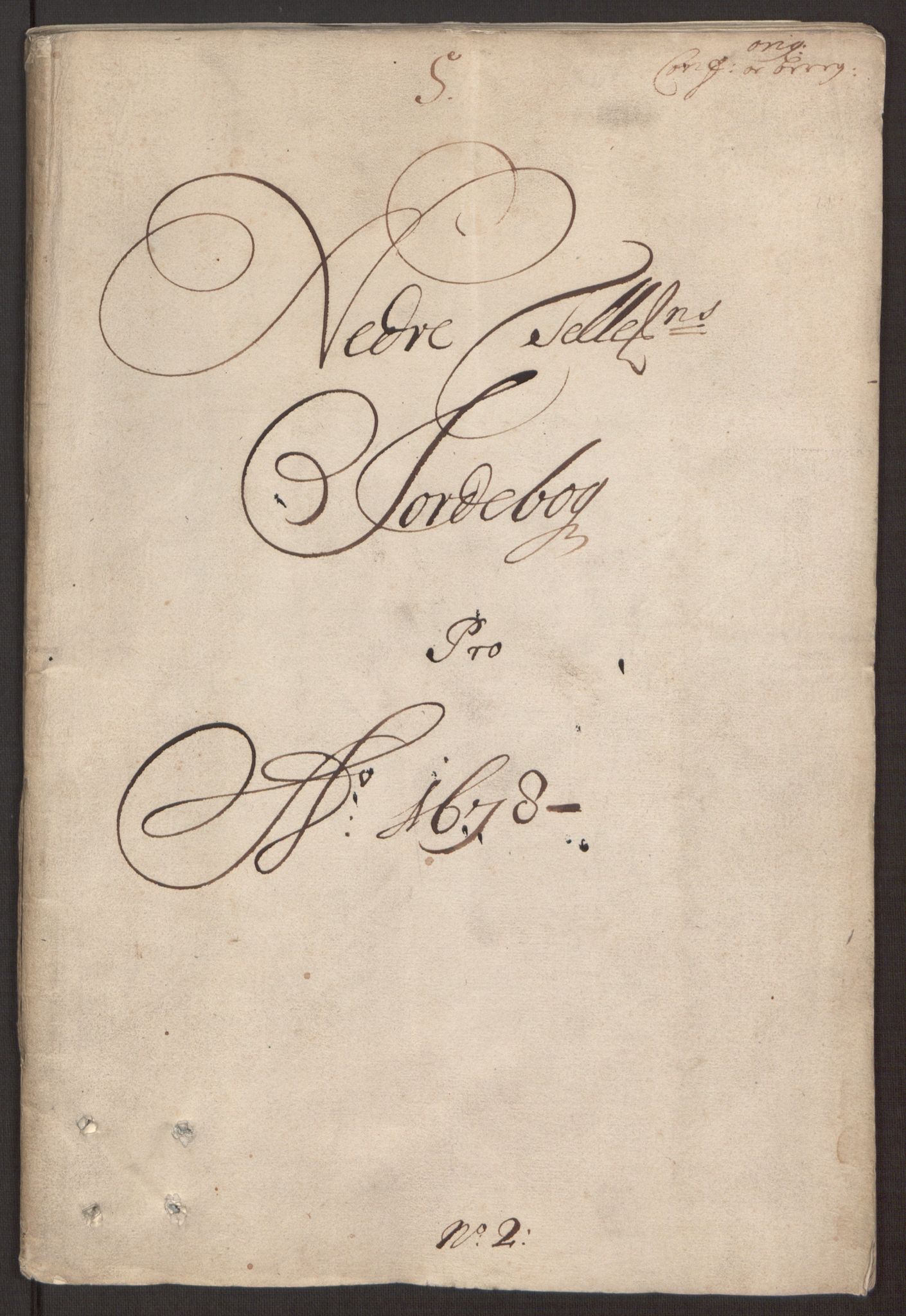 Rentekammeret inntil 1814, Reviderte regnskaper, Fogderegnskap, RA/EA-4092/R35/L2069: Fogderegnskap Øvre og Nedre Telemark, 1678, p. 3
