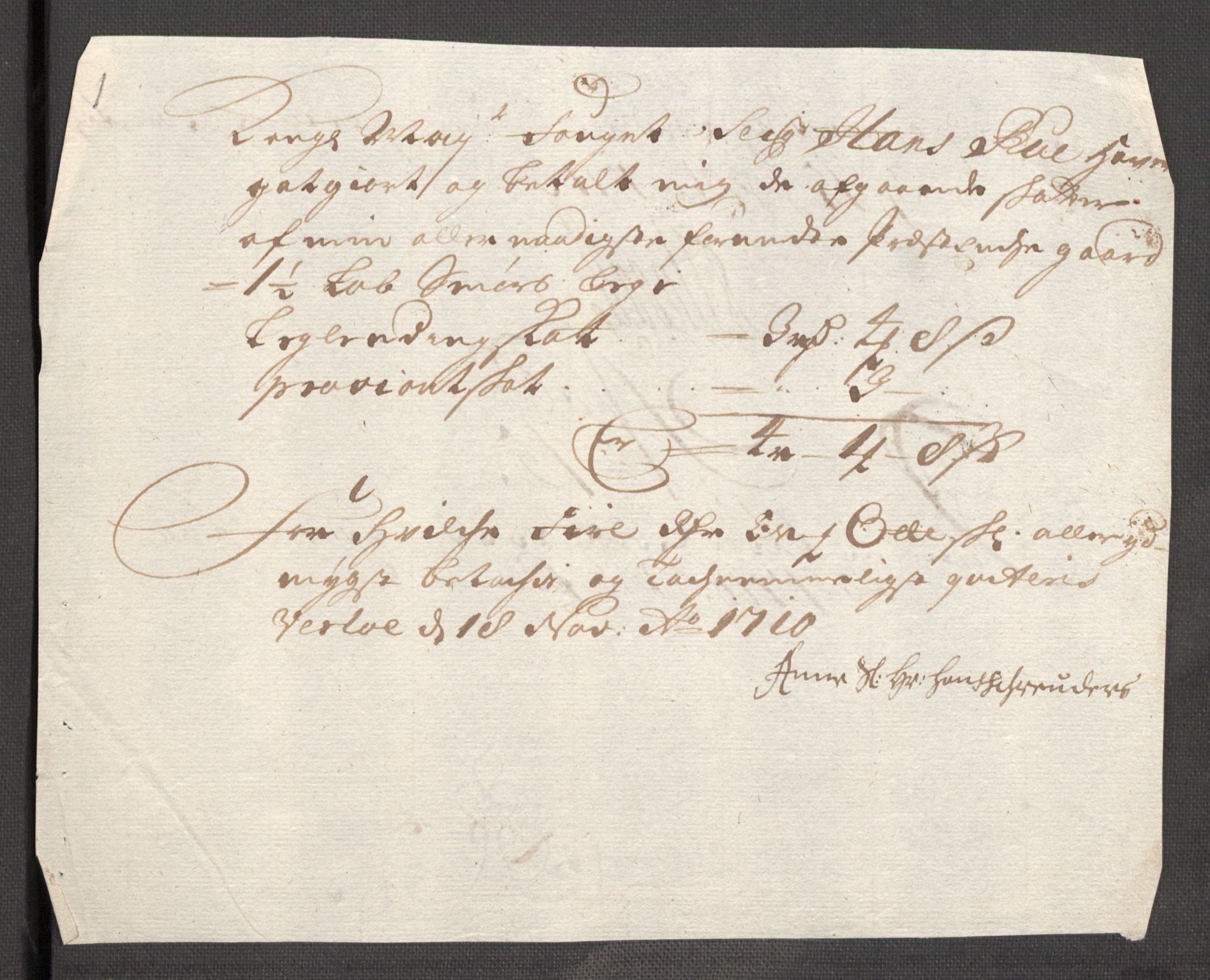 Rentekammeret inntil 1814, Reviderte regnskaper, Fogderegnskap, AV/RA-EA-4092/R53/L3433: Fogderegnskap Sunn- og Nordfjord, 1710-1711, p. 178