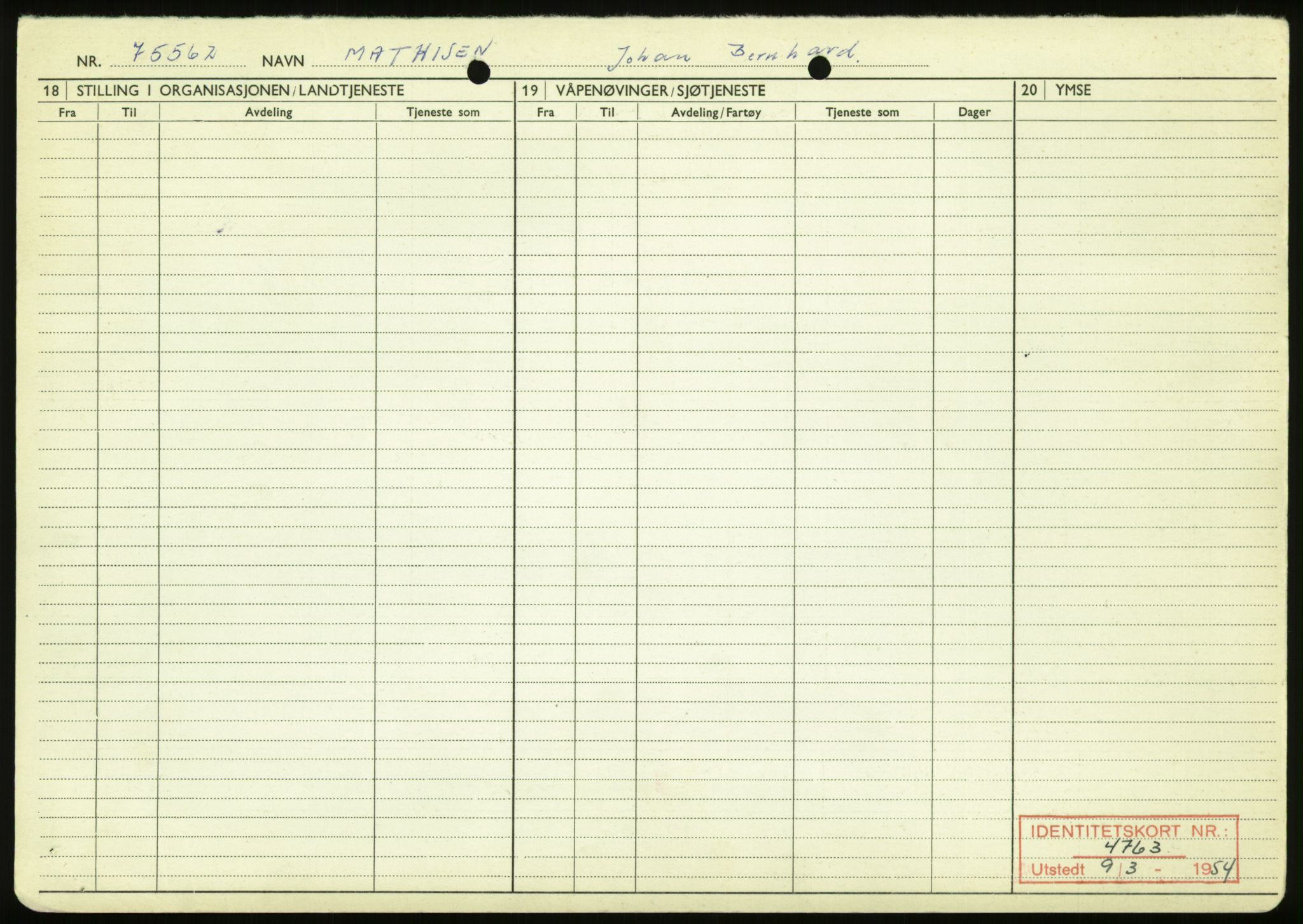 Forsvaret, Varanger bataljon, AV/RA-RAFA-2258/1/D/L0457: Rulleblad og tjenesteuttalelser for befal født 1910, 1920 og 1930, 1910-1930, p. 15