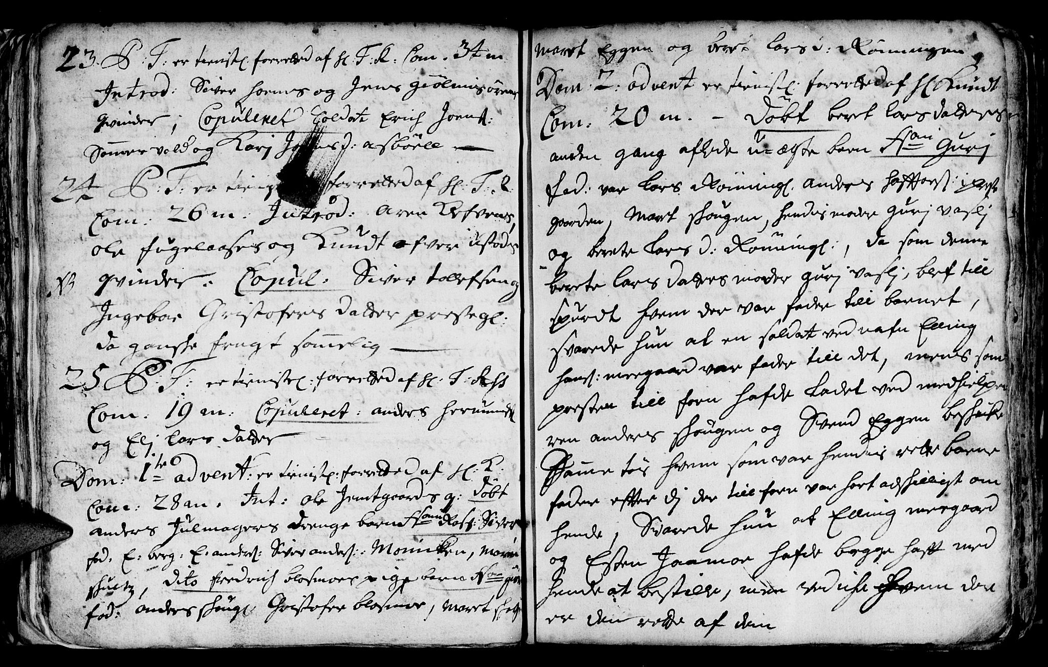 Ministerialprotokoller, klokkerbøker og fødselsregistre - Sør-Trøndelag, AV/SAT-A-1456/668/L0812: Parish register (copy) no. 668C01, 1715-1742