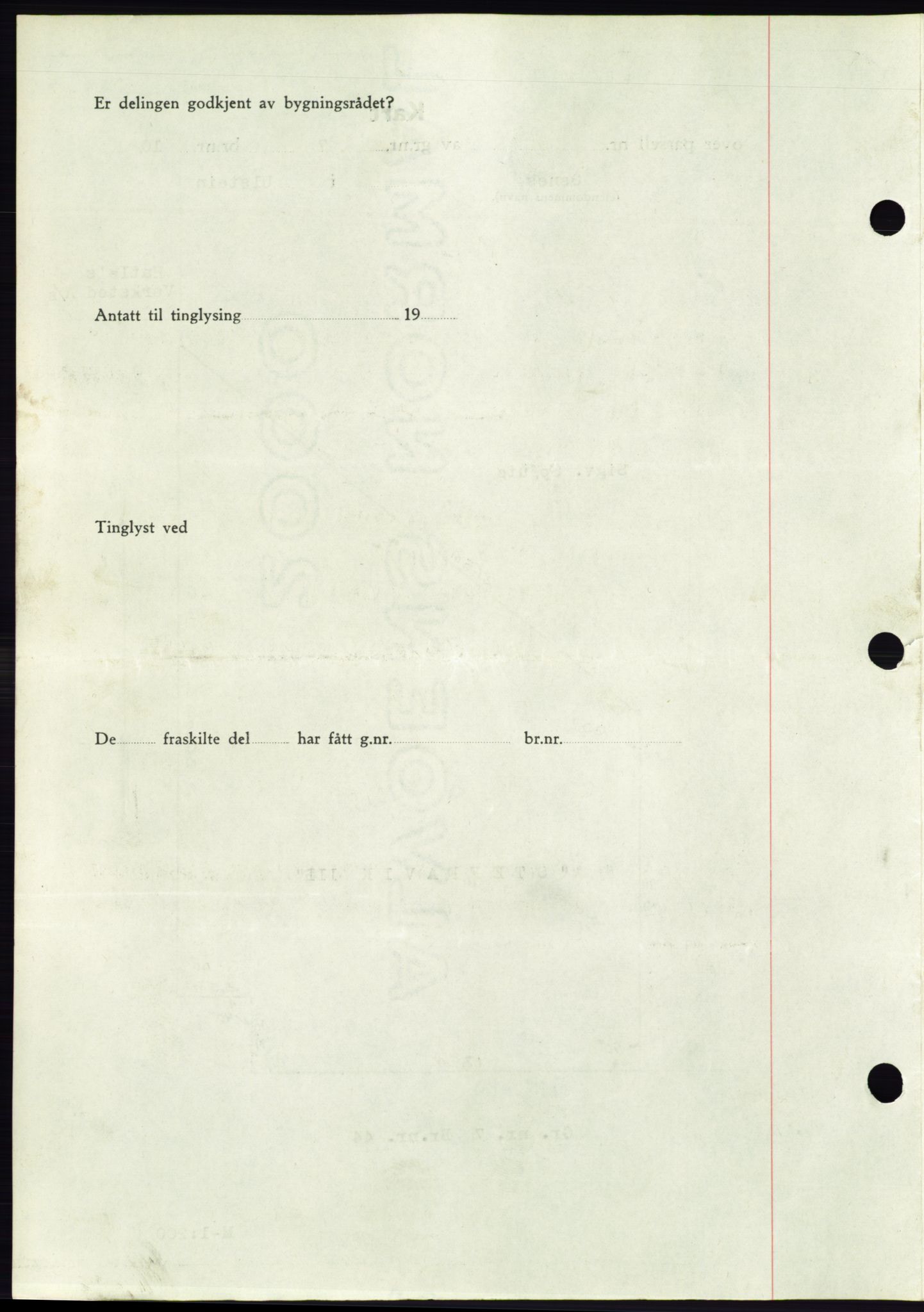 Søre Sunnmøre sorenskriveri, AV/SAT-A-4122/1/2/2C/L0075: Mortgage book no. 1A, 1943-1943, Diary no: : 738/1943