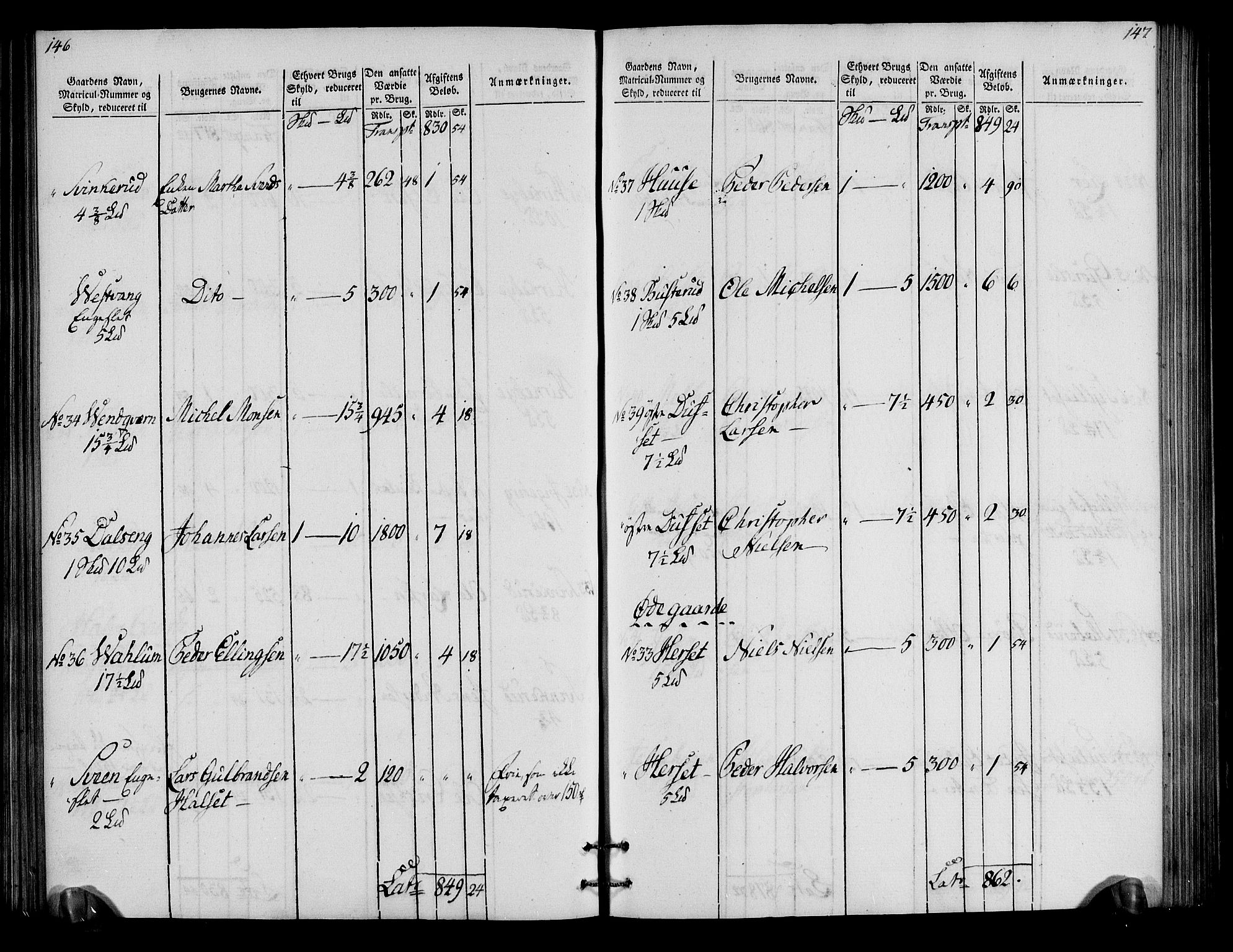 Rentekammeret inntil 1814, Realistisk ordnet avdeling, RA/EA-4070/N/Ne/Nea/L0034: Hedmark fogderi. Oppebørselsregister, 1803-1804, p. 76