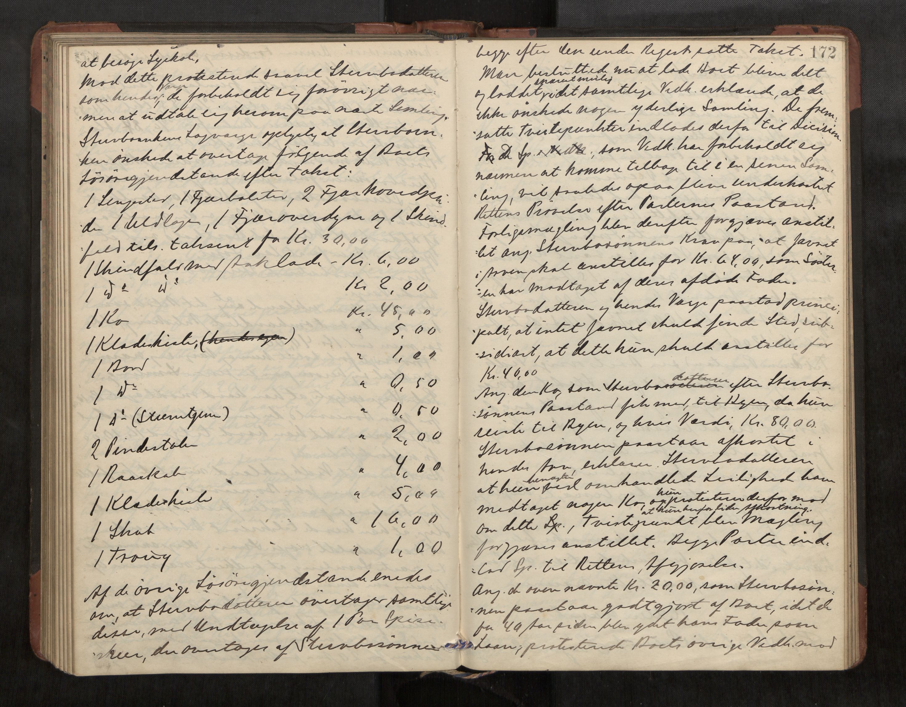 Gauldal sorenskriveri, AV/SAT-A-0014/1/3/3B/L0004: Skiftebehandlingsprotokoll, 1896-1905, p. 172