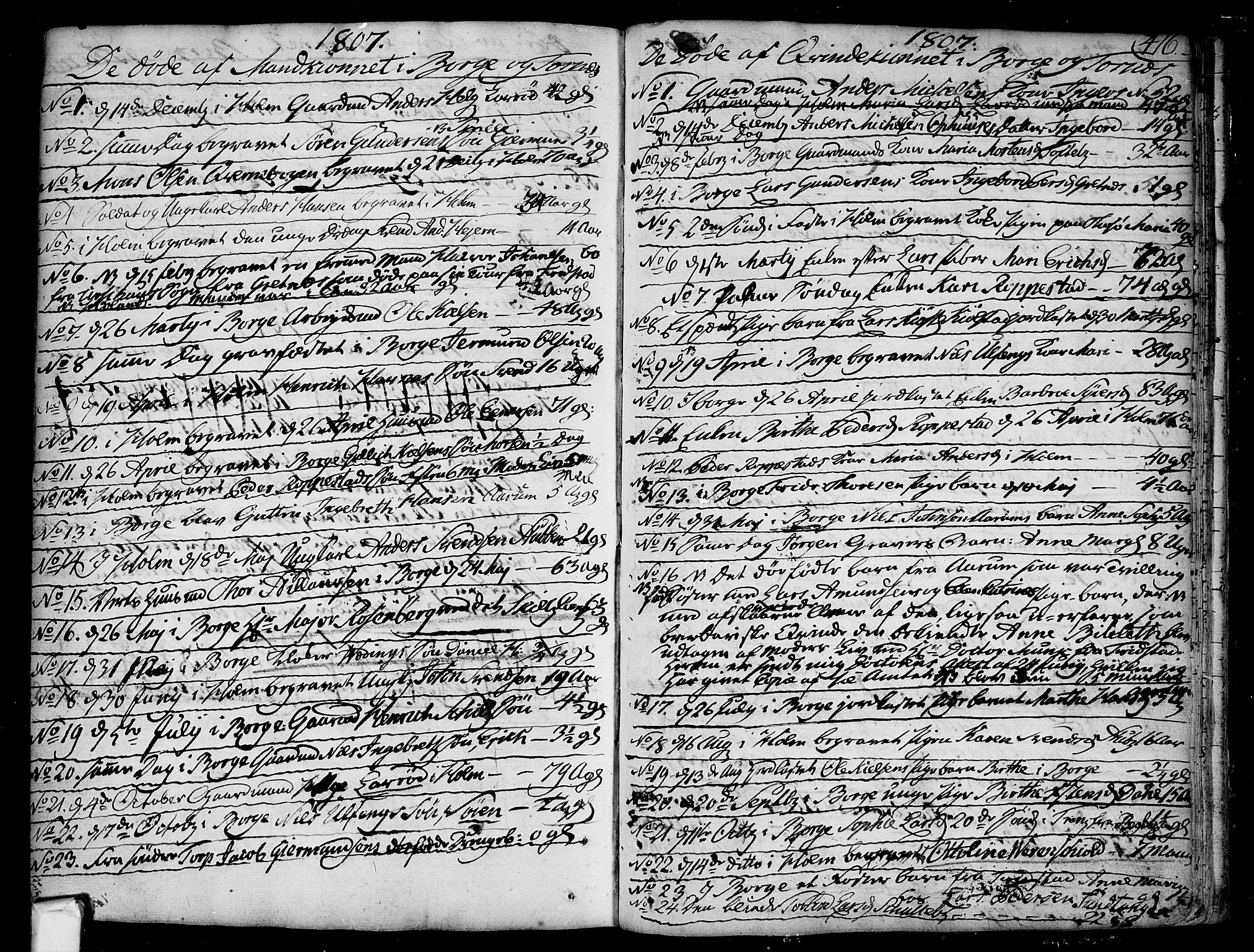 Borge prestekontor Kirkebøker, SAO/A-10903/F/Fa/L0002: Parish register (official) no. I 2, 1791-1817, p. 416