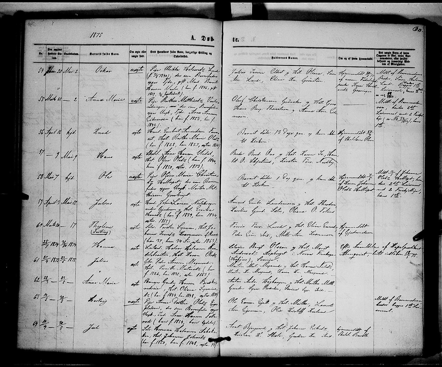 Våler prestekontor, Hedmark, AV/SAH-PREST-040/H/Ha/Haa/L0002: Parish register (official) no. 2, 1867-1878, p. 60