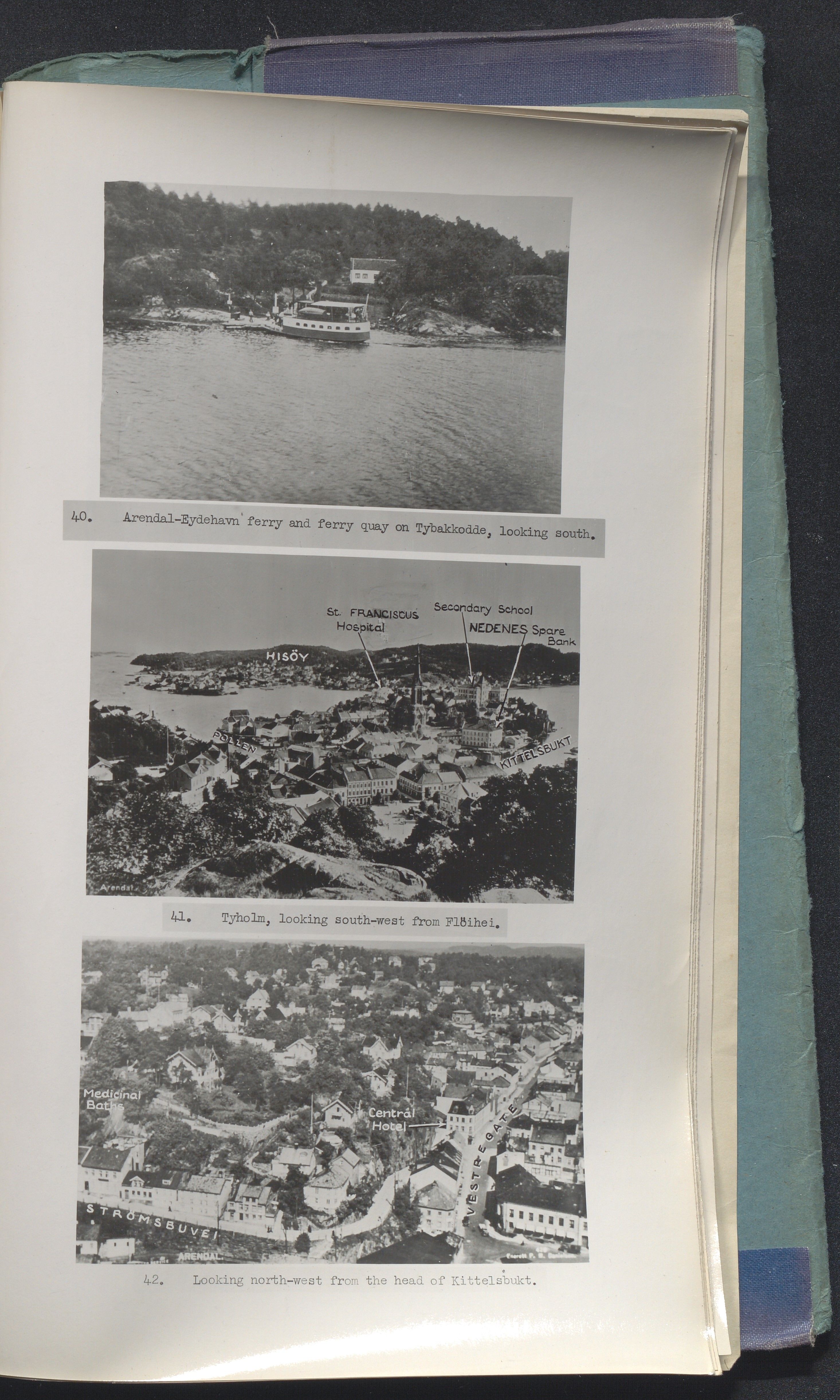 Inter-Services Topographic Department, AAKS/PA-3083/F/L0001: Arendal Port and Town, 1944