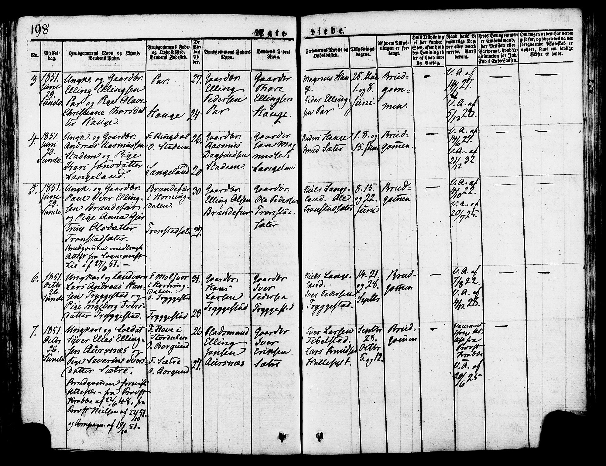 Ministerialprotokoller, klokkerbøker og fødselsregistre - Møre og Romsdal, AV/SAT-A-1454/517/L0221: Parish register (official) no. 517A01, 1827-1858, p. 198