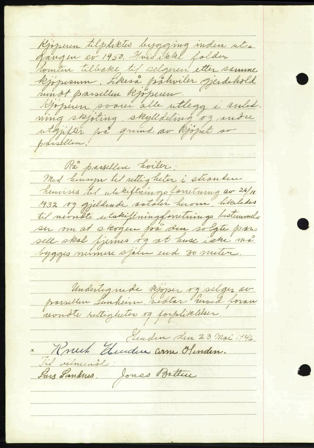 Nordmøre sorenskriveri, AV/SAT-A-4132/1/2/2Ca: Mortgage book no. A102, 1946-1946, Diary no: : 2021/1946