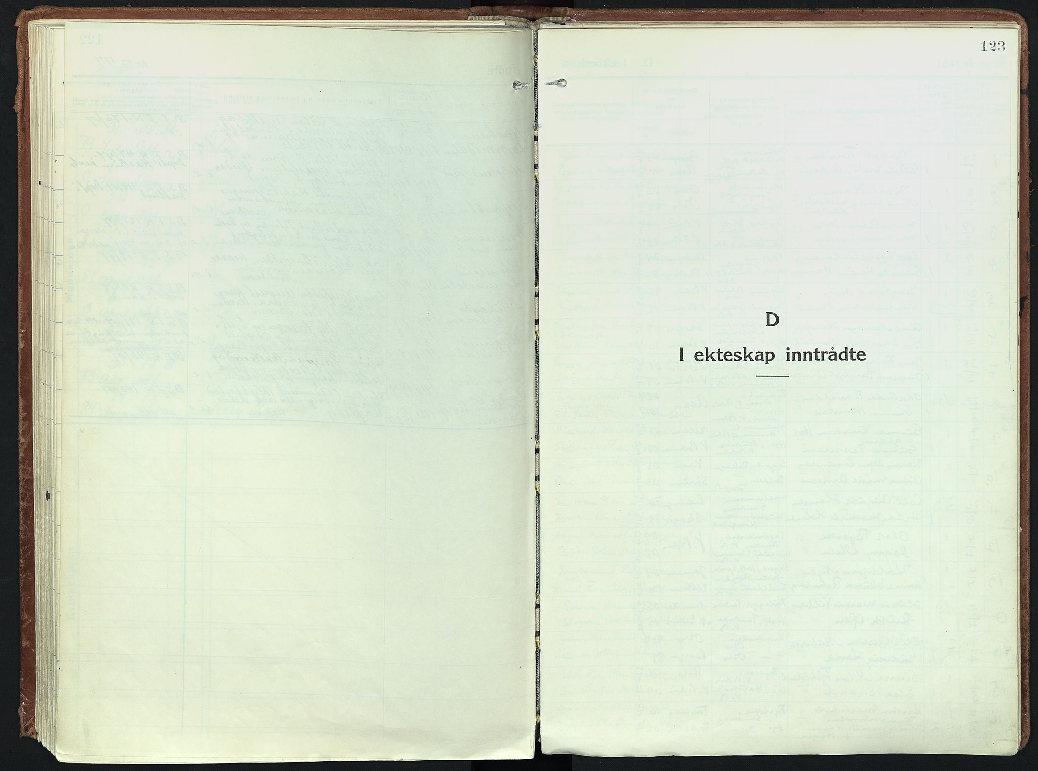 Vestre Bærum prestekontor Kirkebøker, AV/SAO-A-10209a/F/Fa/L0006: Parish register (official) no. 6, 1931-1947, p. 123