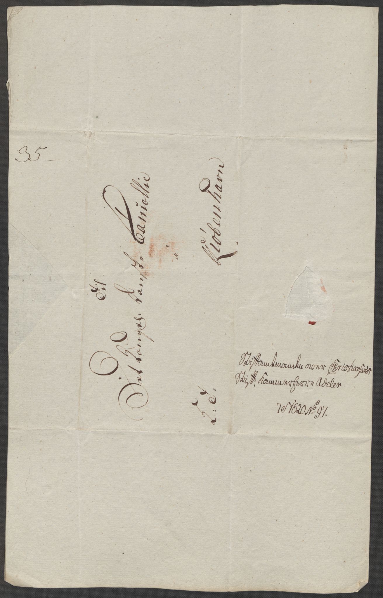 Danske Kanselli, Skapsaker, AV/RA-EA-4061/F/L0102: Skap 16, pakke 7 VIII, 1787-1800, p. 119