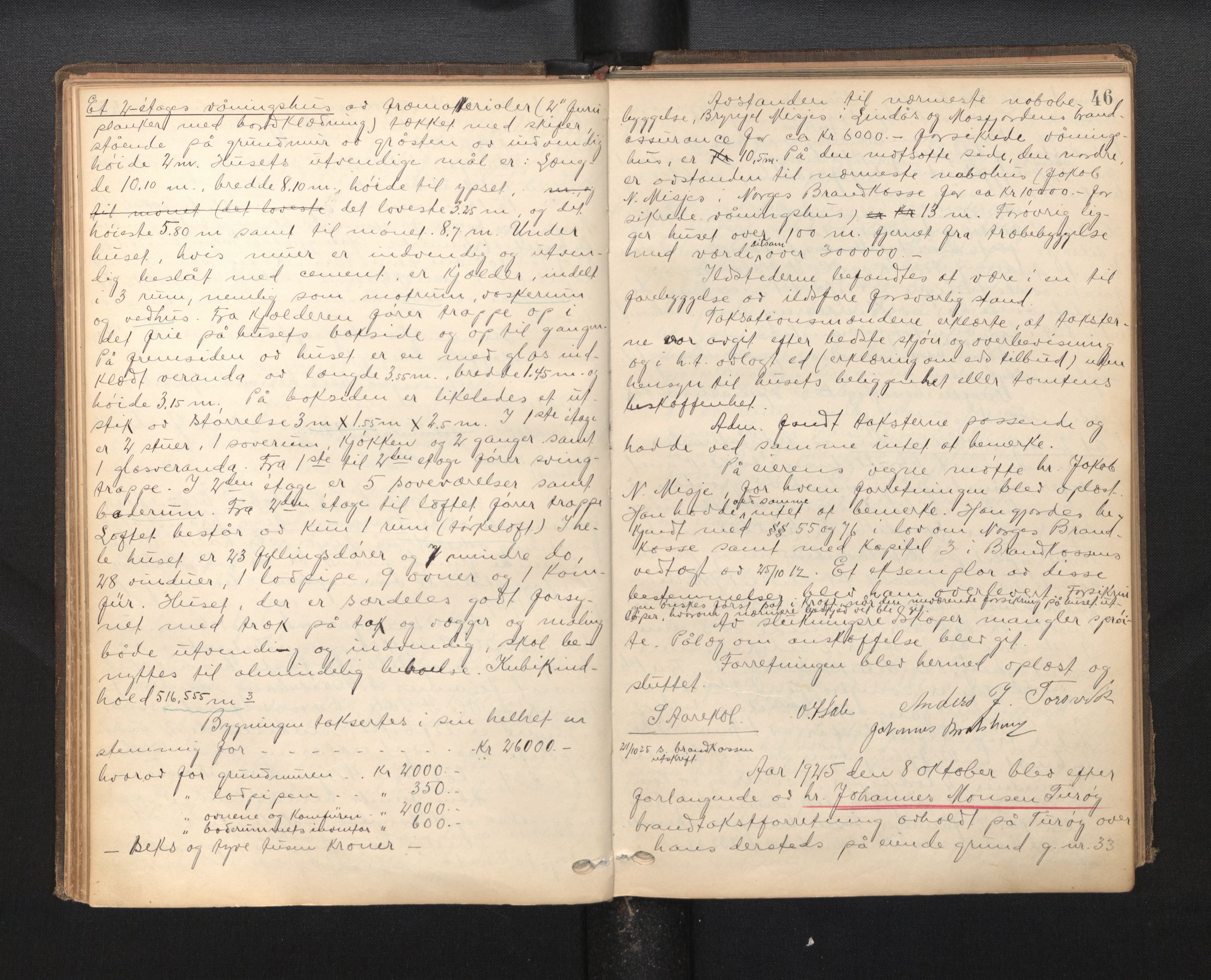 Lensmannen i Herdla, AV/SAB-A-32901/0012/L0001:  Branntakstprotokoll, 1897-1951, p. 45b-46a