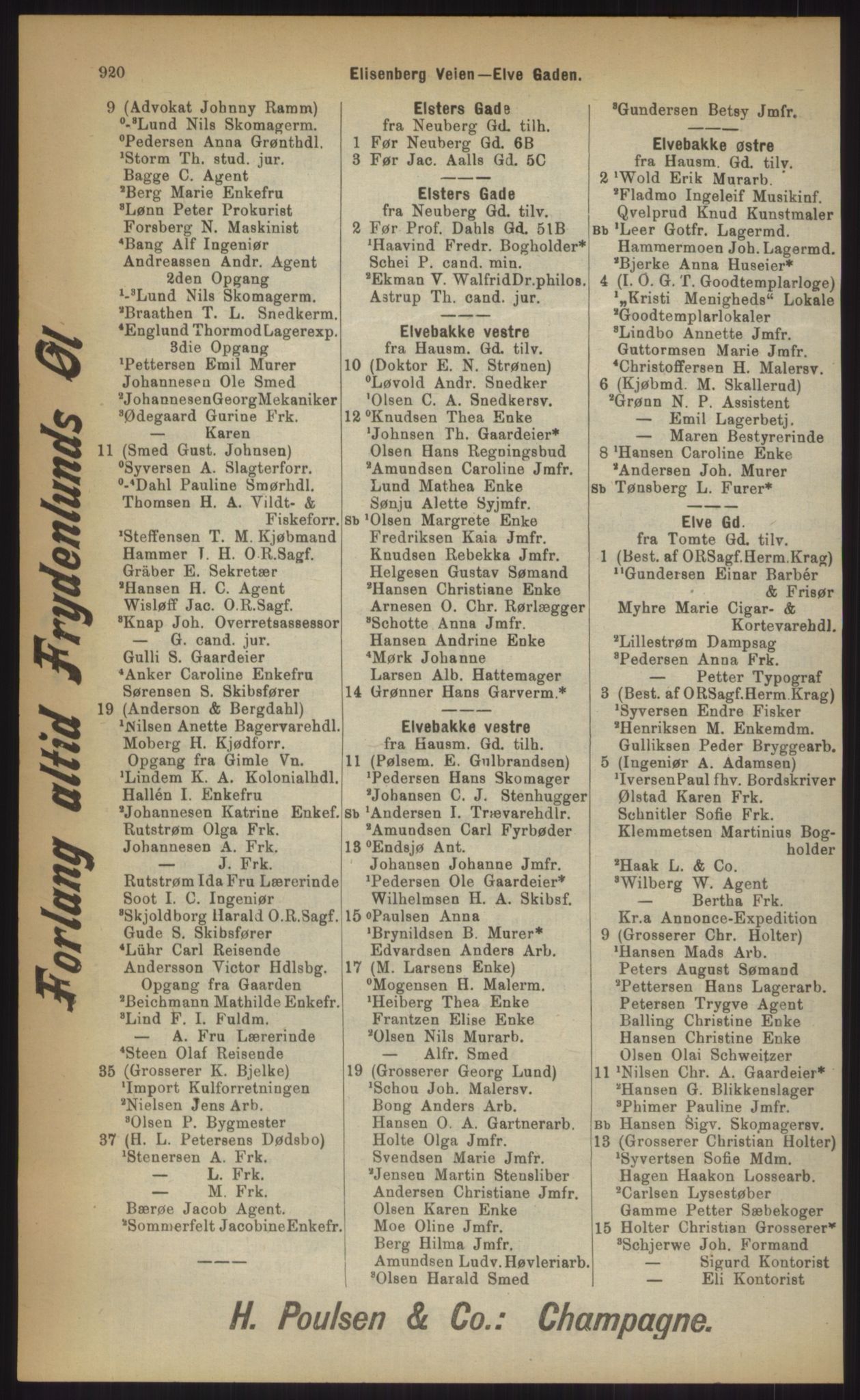 Kristiania/Oslo adressebok, PUBL/-, 1903, p. 920