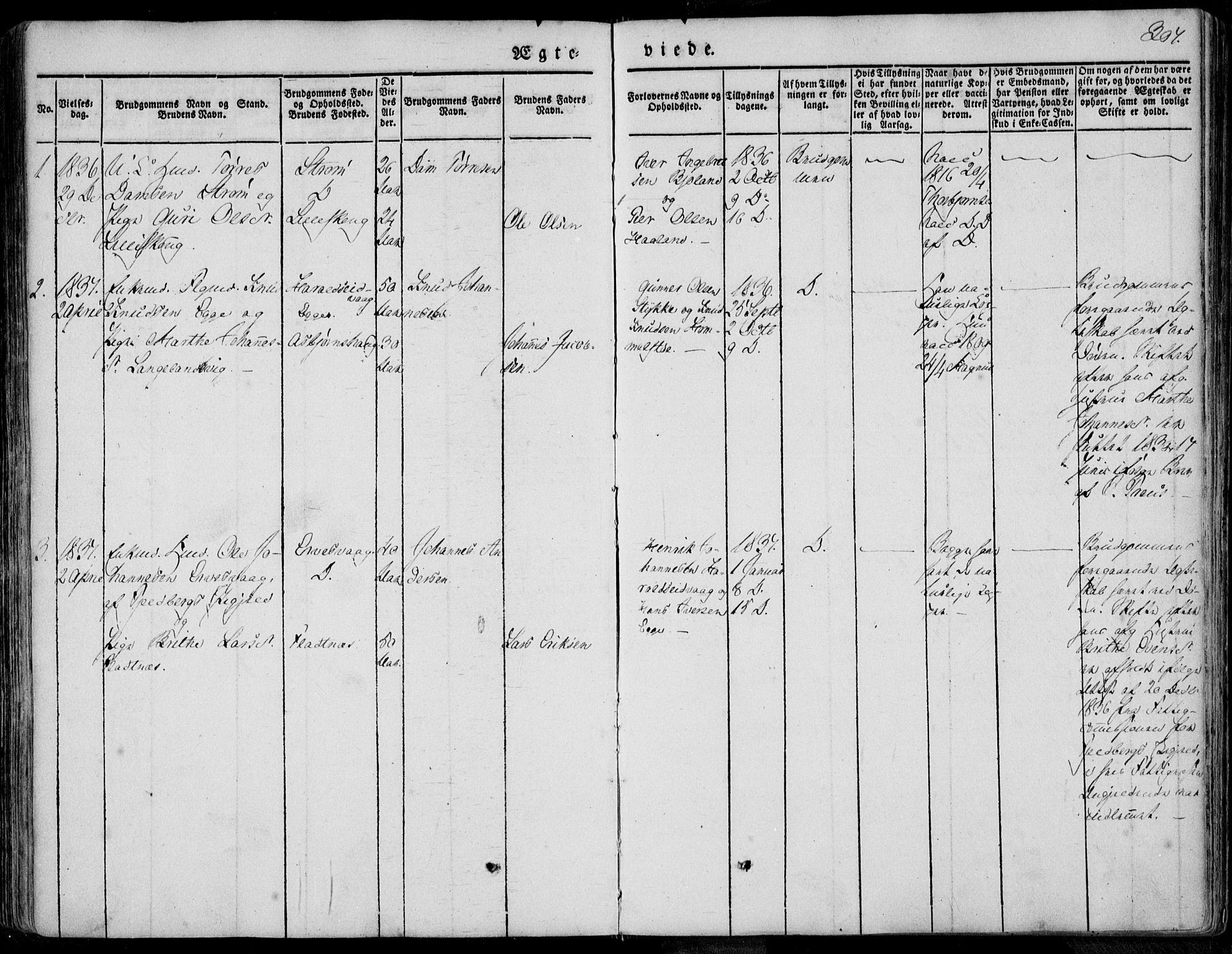 Skjold sokneprestkontor, AV/SAST-A-101847/H/Ha/Haa/L0006: Parish register (official) no. A 6.1, 1835-1858, p. 307