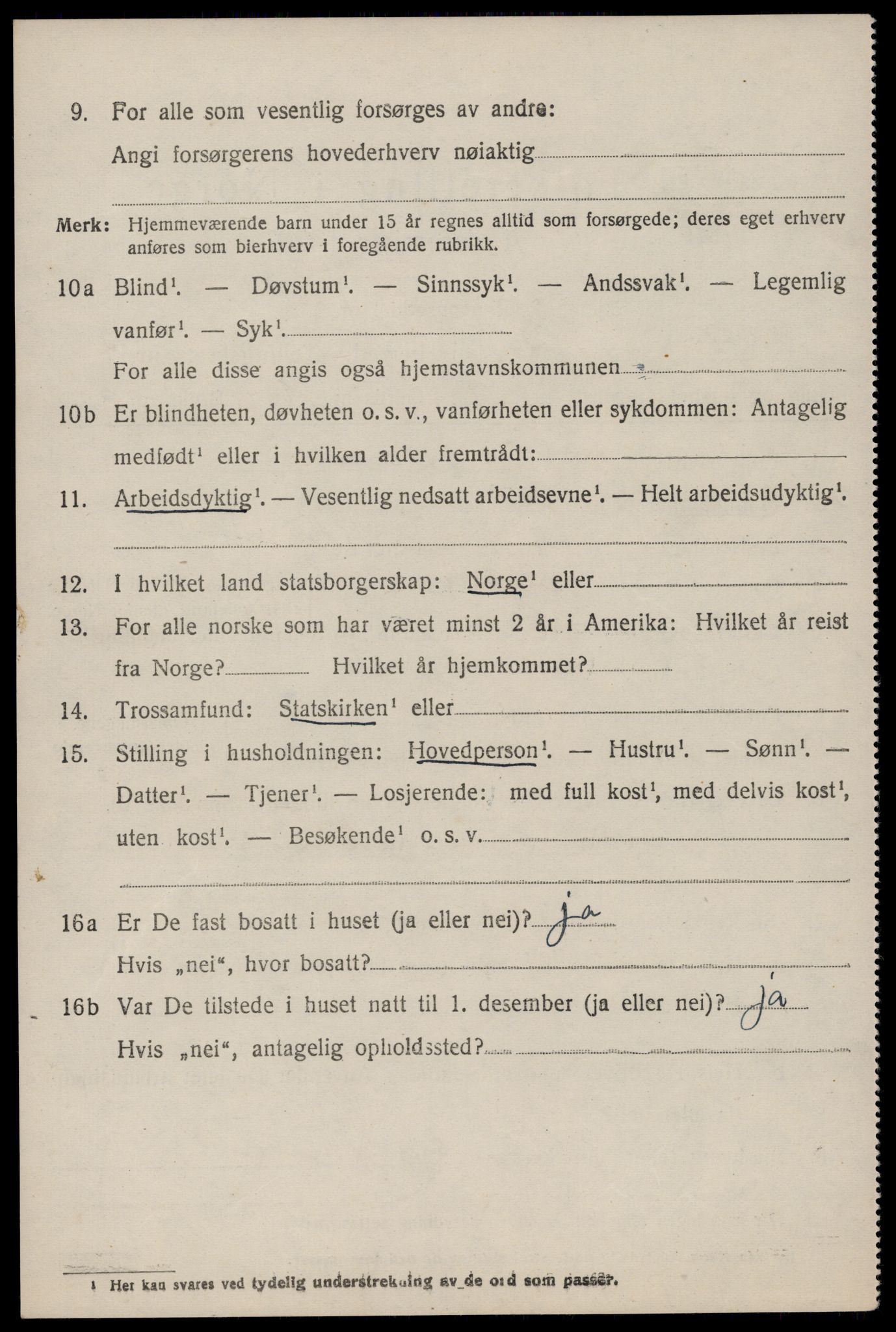 SAST, 1920 census for Strand, 1920, p. 1755