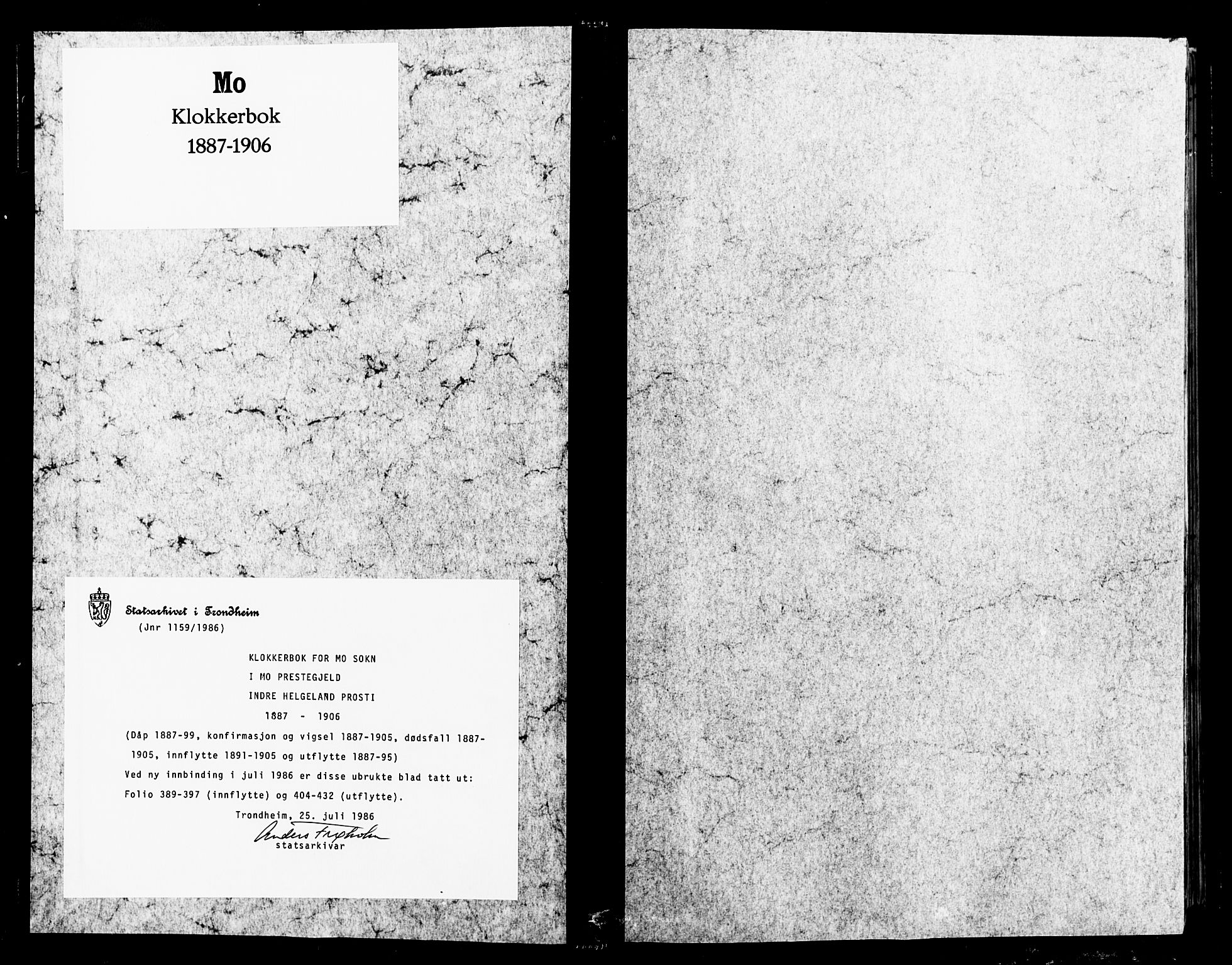 Ministerialprotokoller, klokkerbøker og fødselsregistre - Nordland, SAT/A-1459/827/L0421: Parish register (copy) no. 827C10, 1887-1906