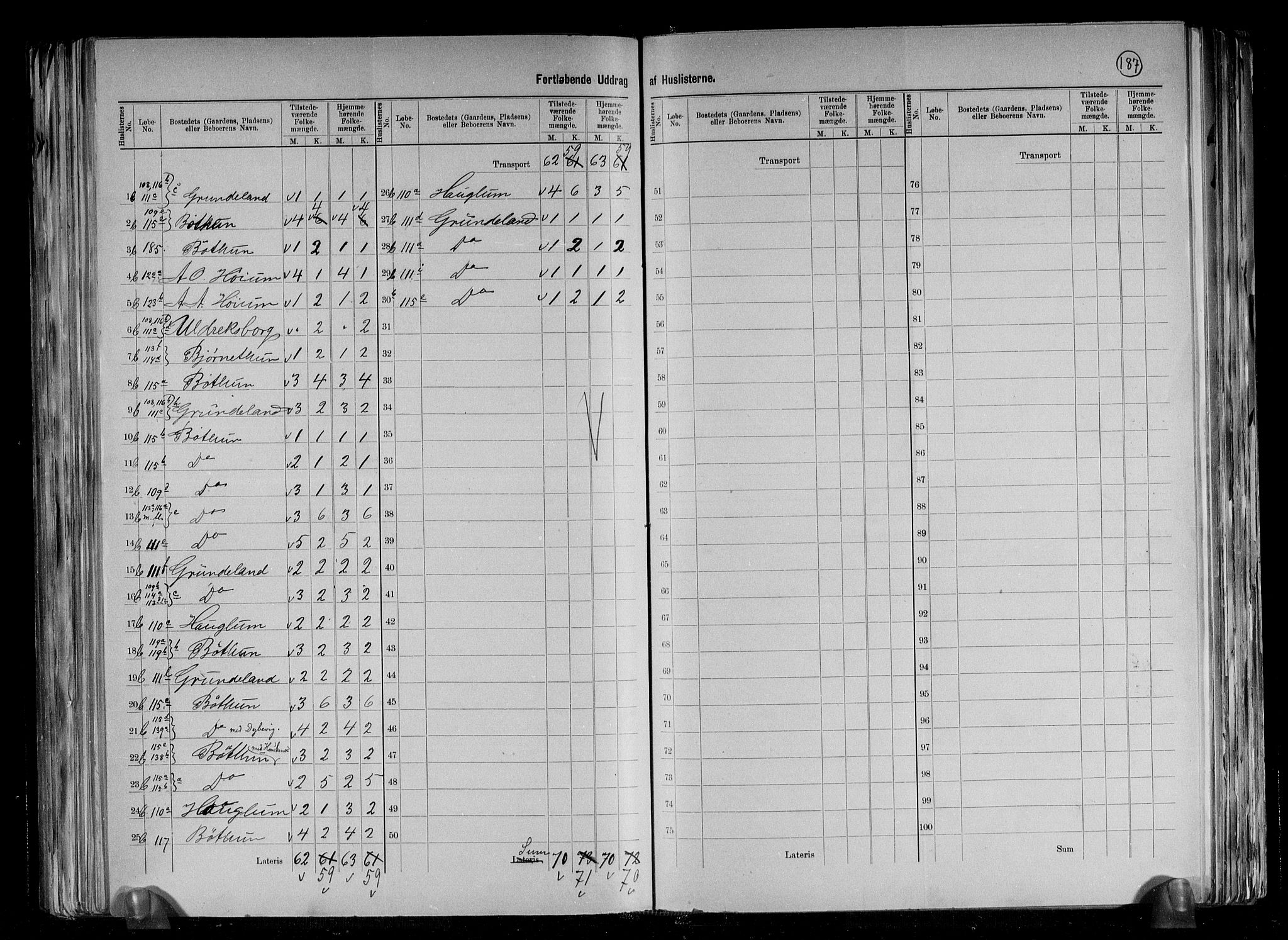 RA, 1891 census for 1419 Leikanger, 1891, p. 29