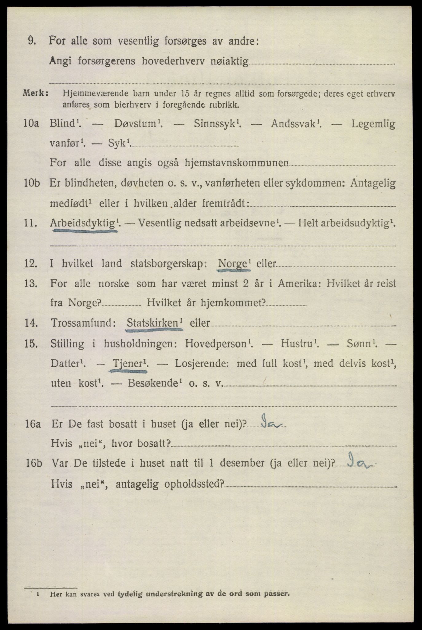 SAKO, 1920 census for Gjerpen, 1920, p. 17223