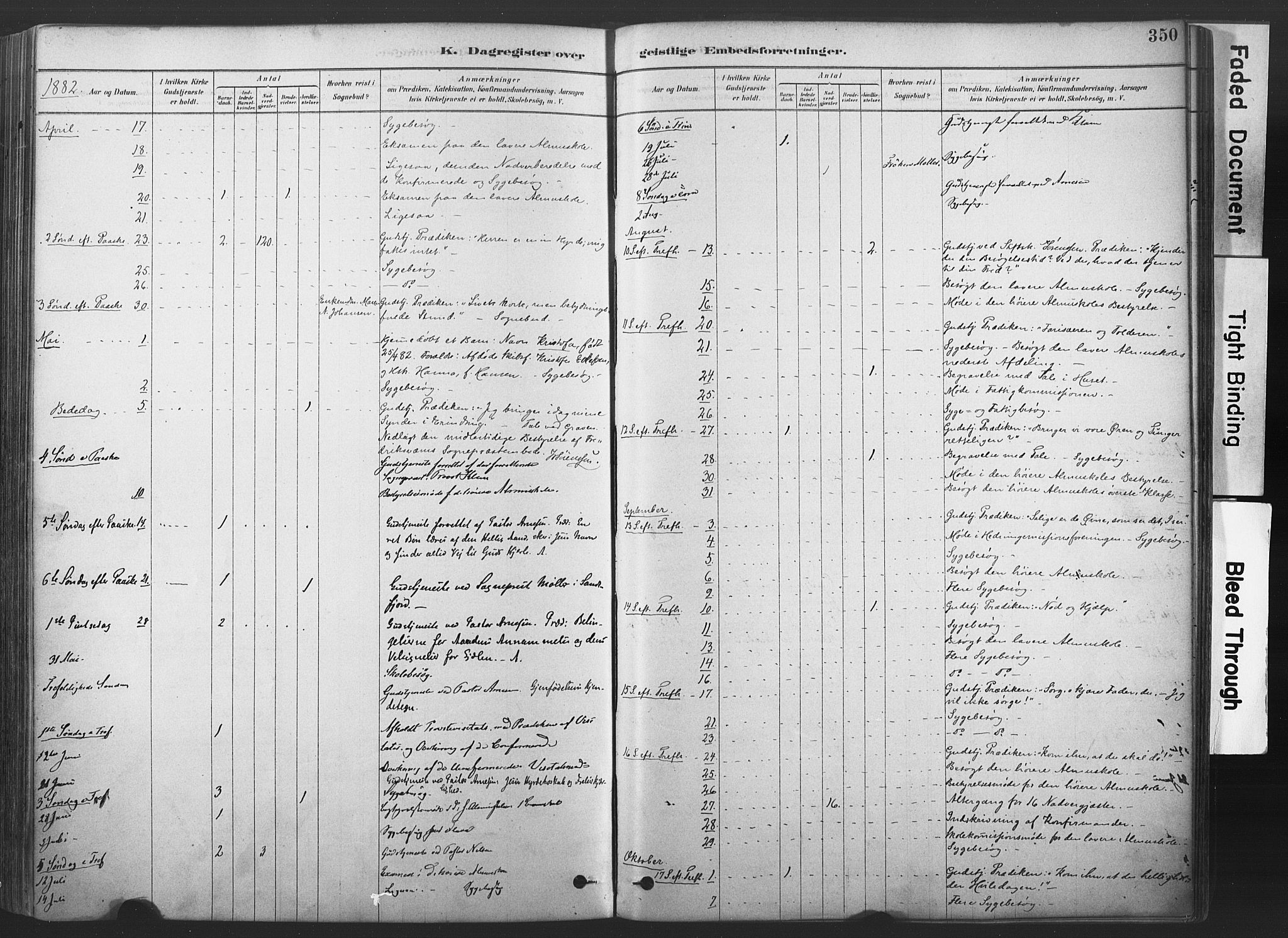 Stavern kirkebøker, AV/SAKO-A-318/F/Fa/L0008: Parish register (official) no. 8, 1878-1905, p. 350