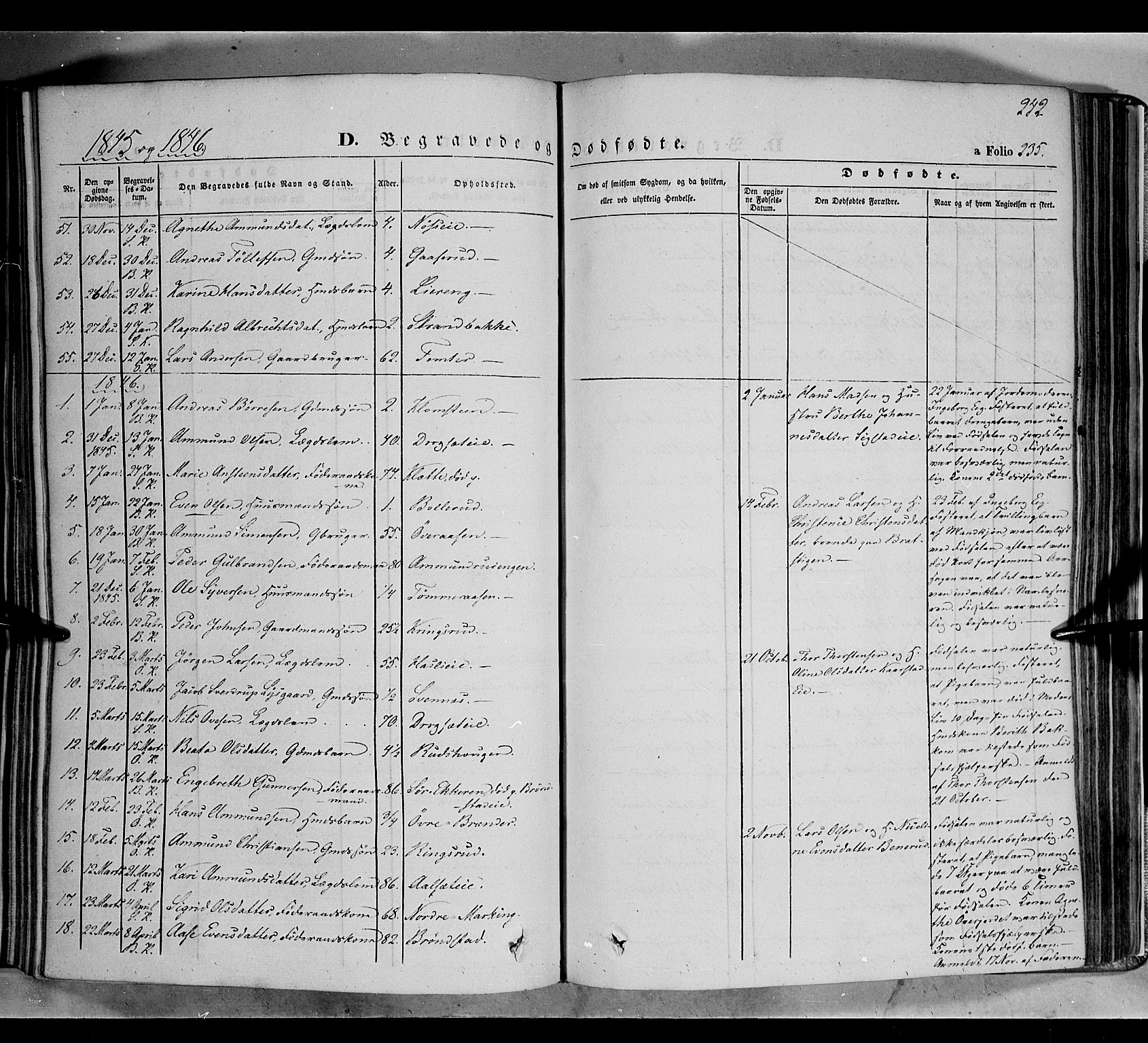 Biri prestekontor, SAH/PREST-096/H/Ha/Haa/L0005: Parish register (official) no. 5, 1843-1854, p. 242