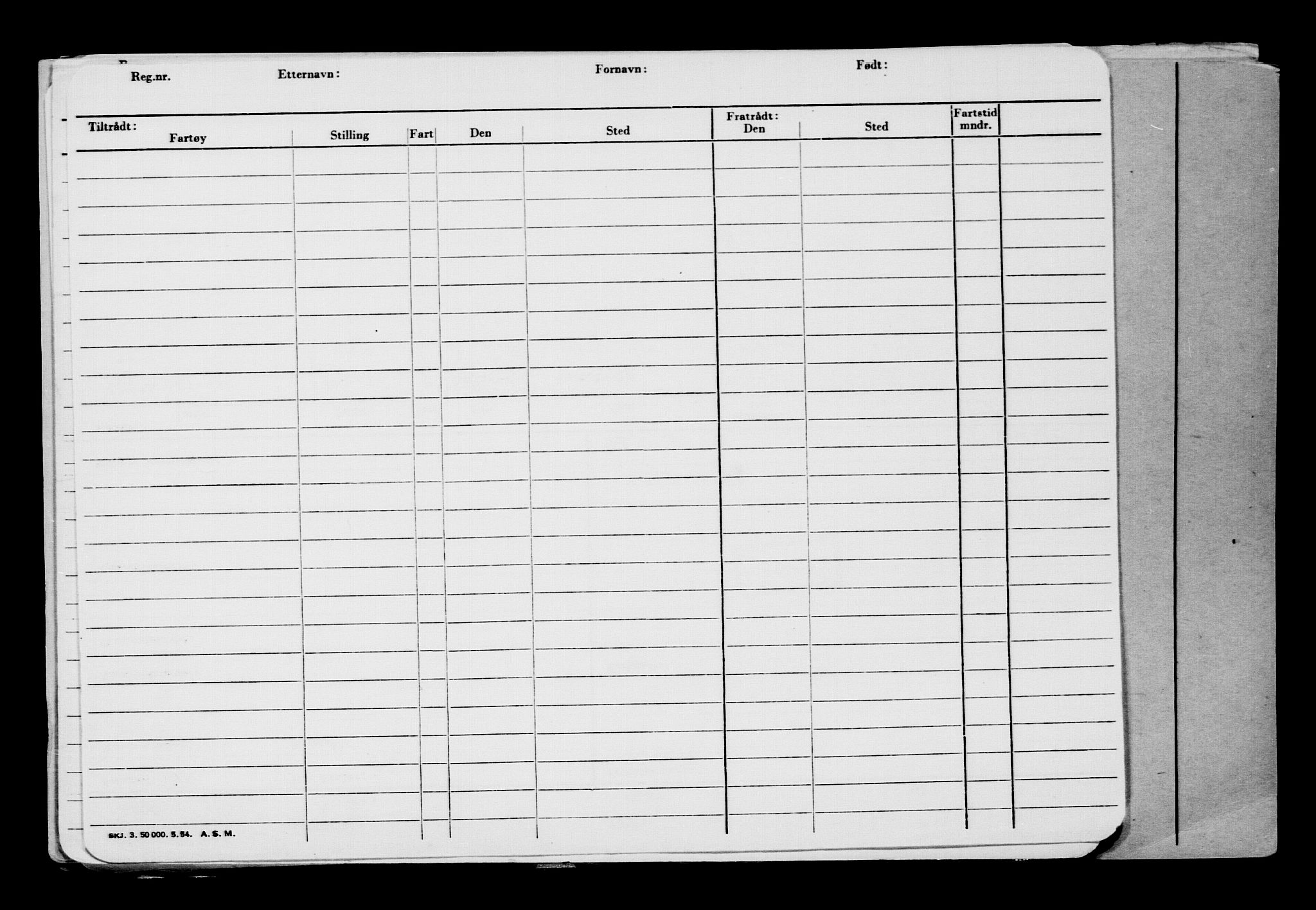 Direktoratet for sjømenn, AV/RA-S-3545/G/Gb/L0150: Hovedkort, 1917, p. 125