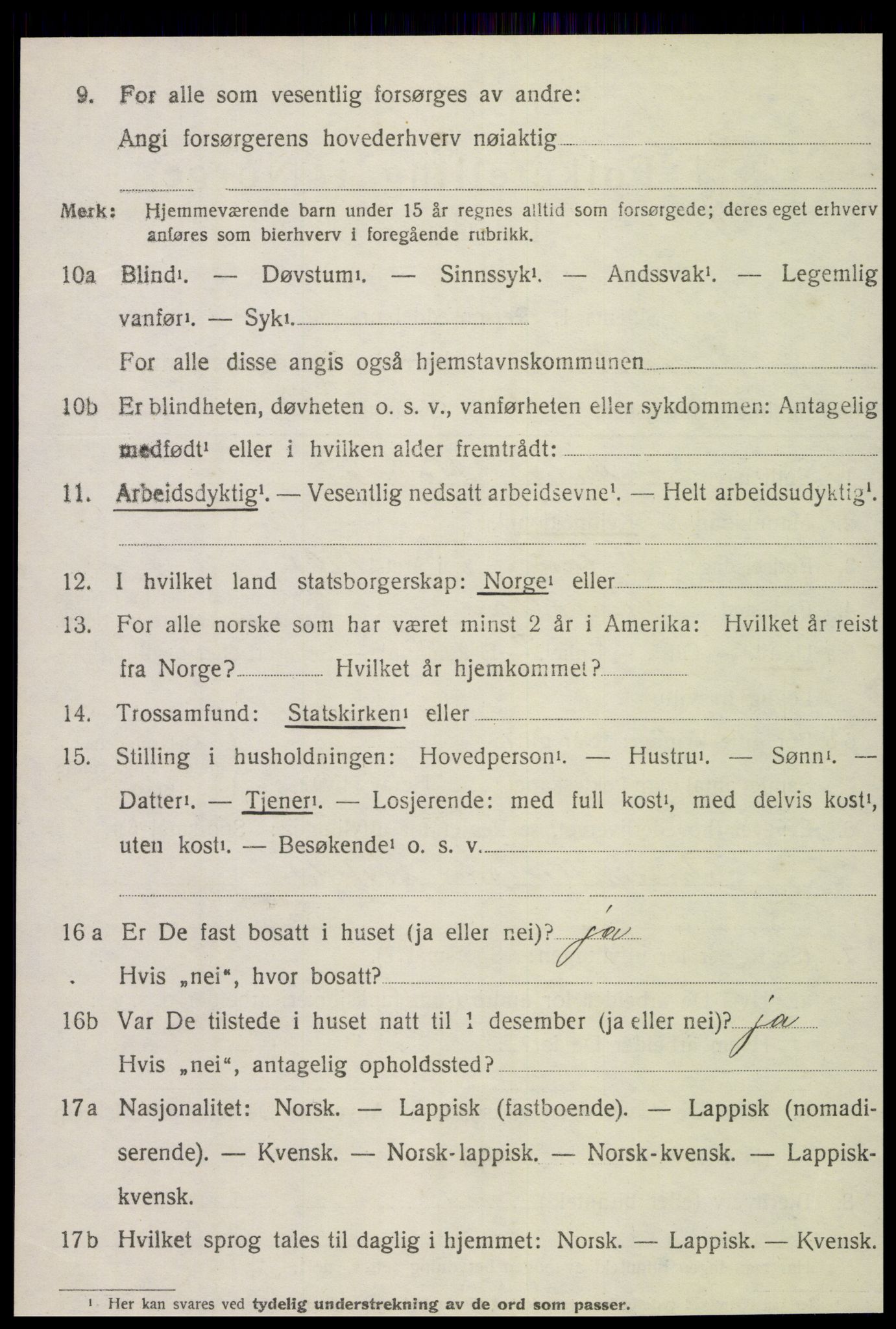 SAT, 1920 census for Inderøy, 1920, p. 5630