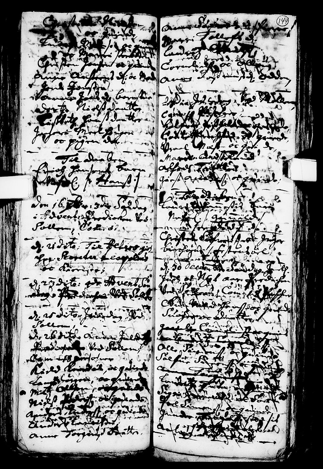 Solum kirkebøker, SAKO/A-306/F/Fa/L0001: Parish register (official) no. I 1, 1701-1716, p. 144