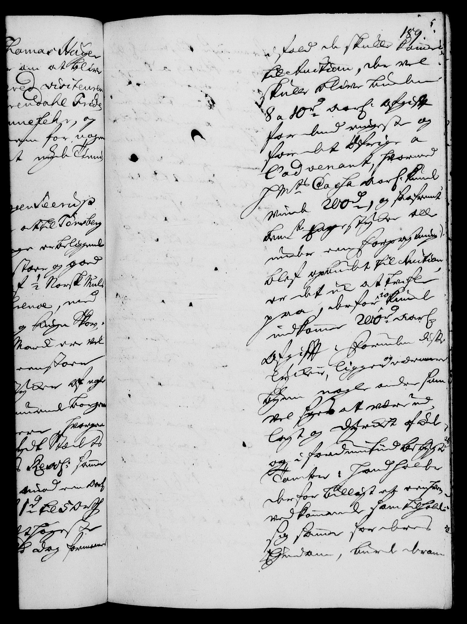 Rentekammeret, Kammerkanselliet, RA/EA-3111/G/Gh/Gha/L0011: Norsk ekstraktmemorialprotokoll (merket RK 53.56), 1729, p. 189