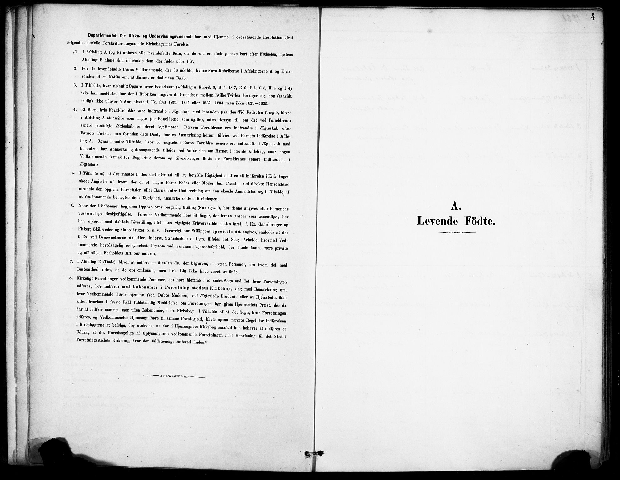 Førde sokneprestembete, SAB/A-79901/H/Haa/Haae/L0001: Parish register (official) no. E 1, 1881-1911, p. 4