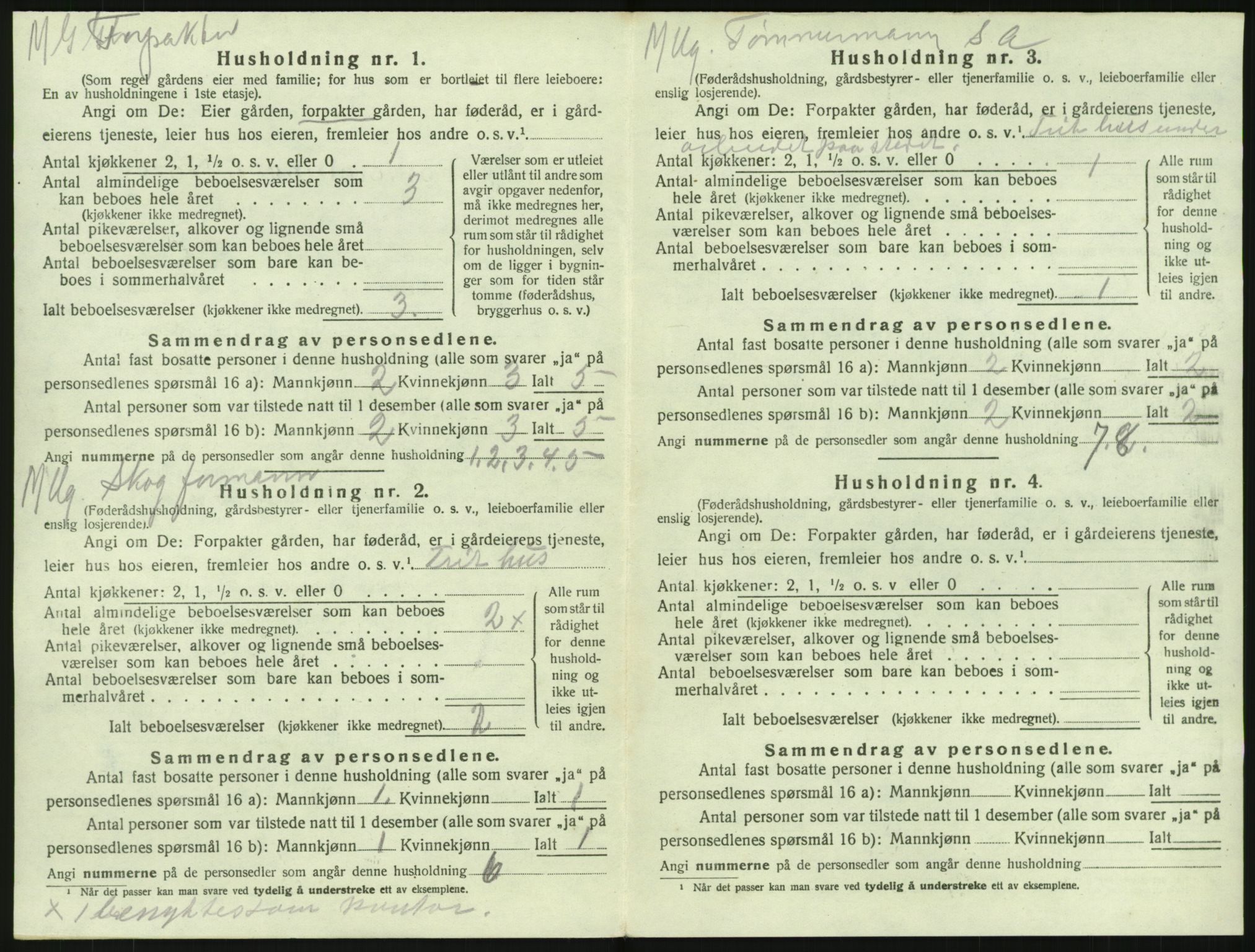 SAKO, 1920 census for Lardal, 1920, p. 924